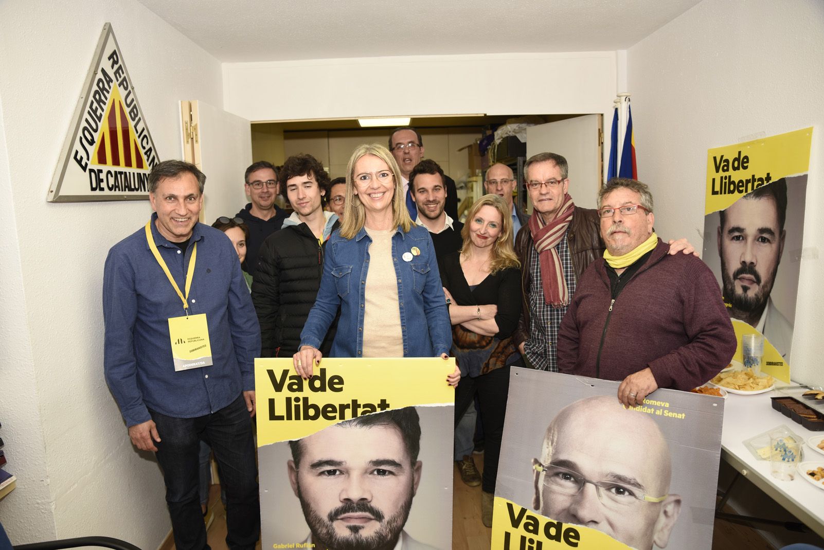 La seu d'Esquerra Republicana de Catalunya a Sant Cugat. Foto: Bernat Millet.