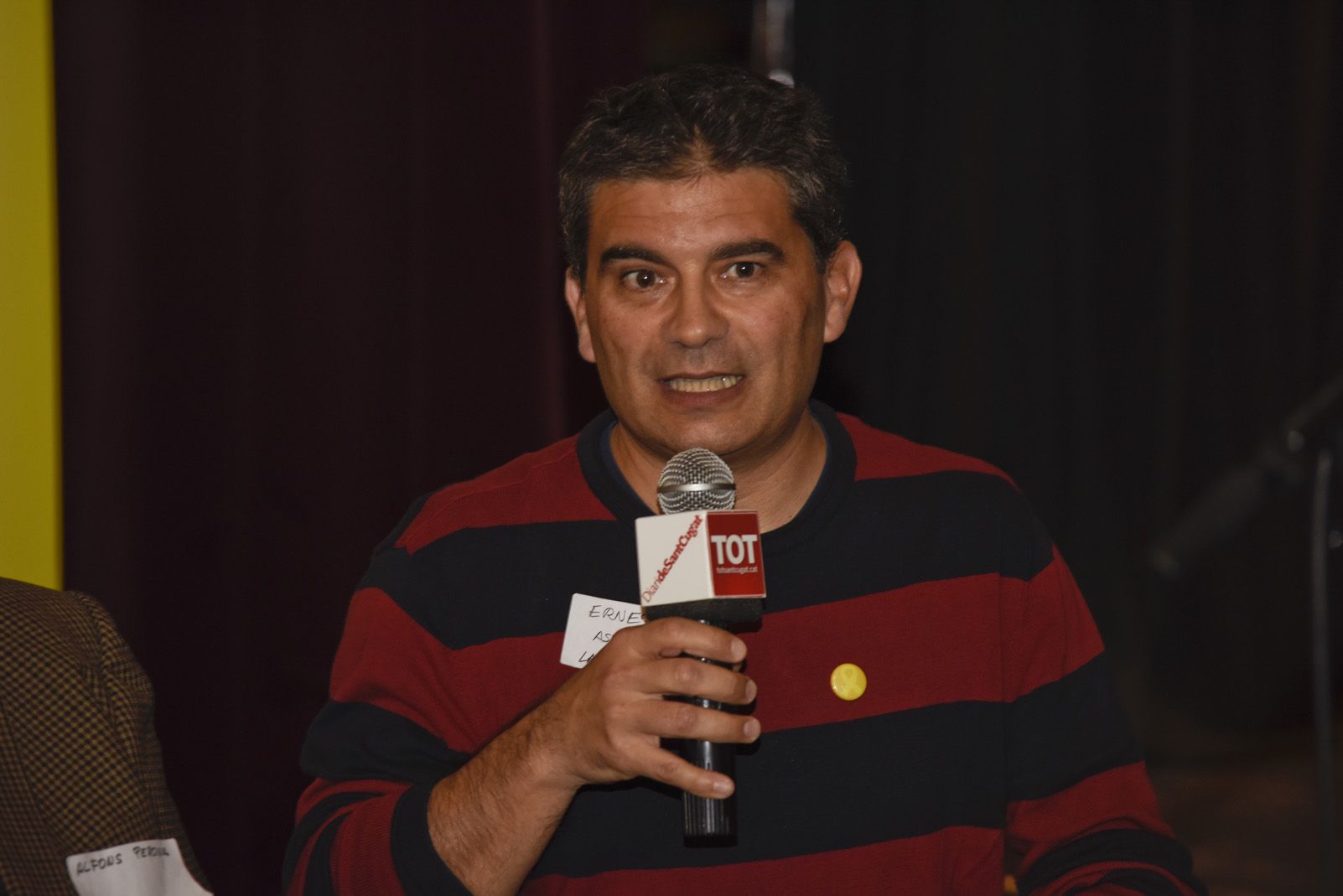 Debat electoral sobre seguretat mobilitat. Foto: Bernat Millet.