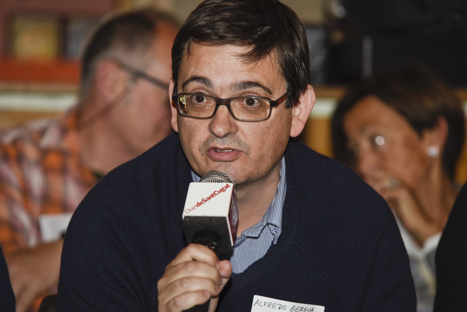 Debat electoral sobre seguretat mobilitat. Foto: Bernat Millet.