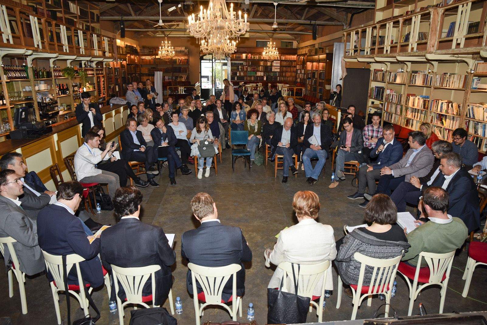 2on Debat Electoral: Empresa i Comerç. Foto: Bernat Millet.