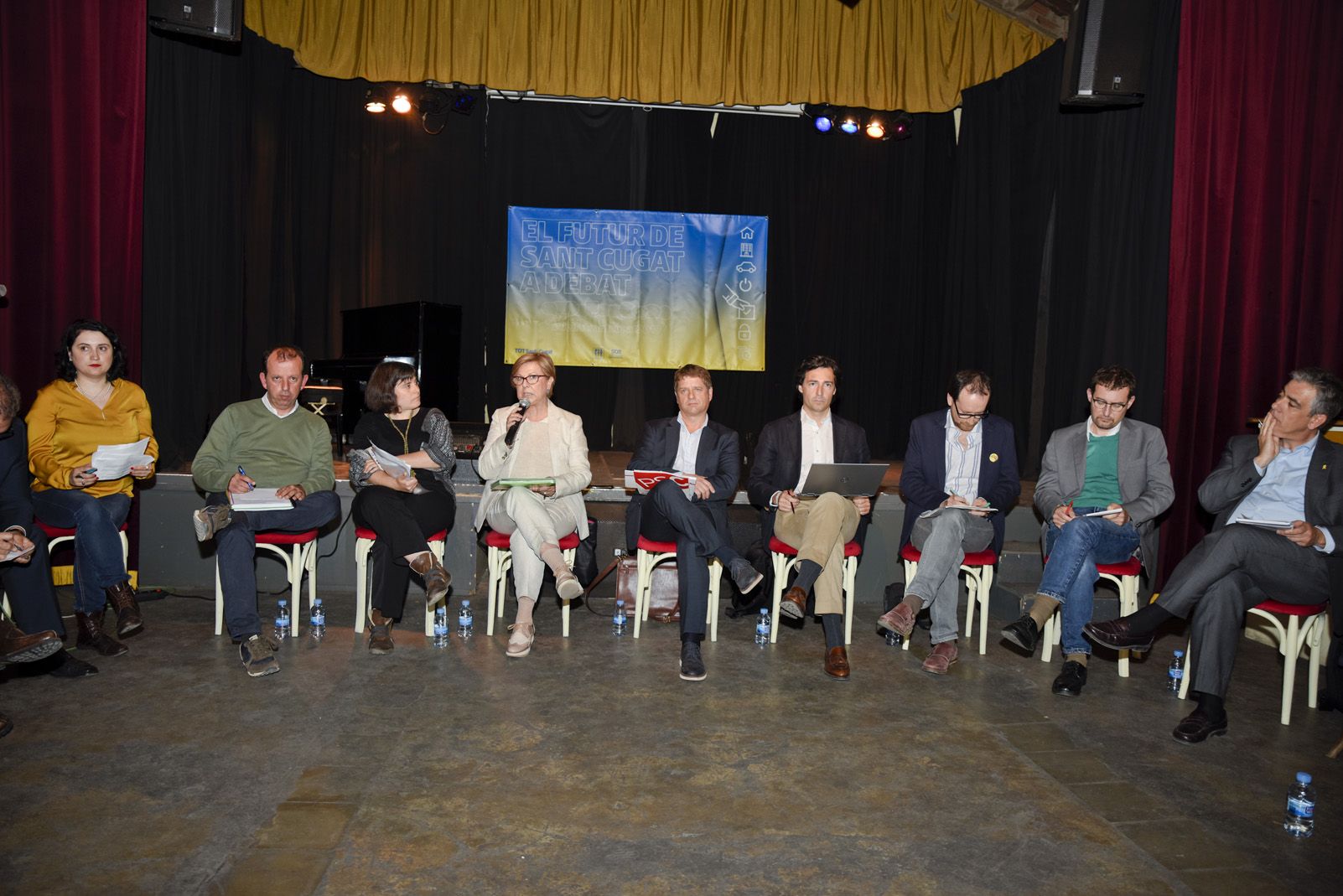 2on Debat Electoral: Empresa i Comerç. Foto: Bernat Millet.