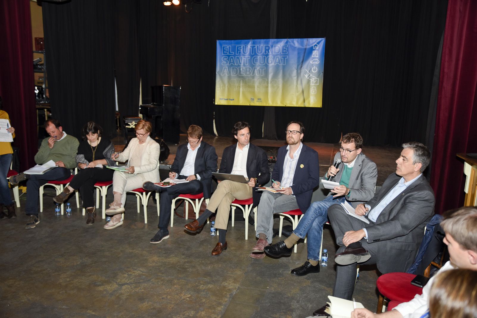 2on Debat Electoral: Empresa i Comerç. Foto: Bernat Millet.