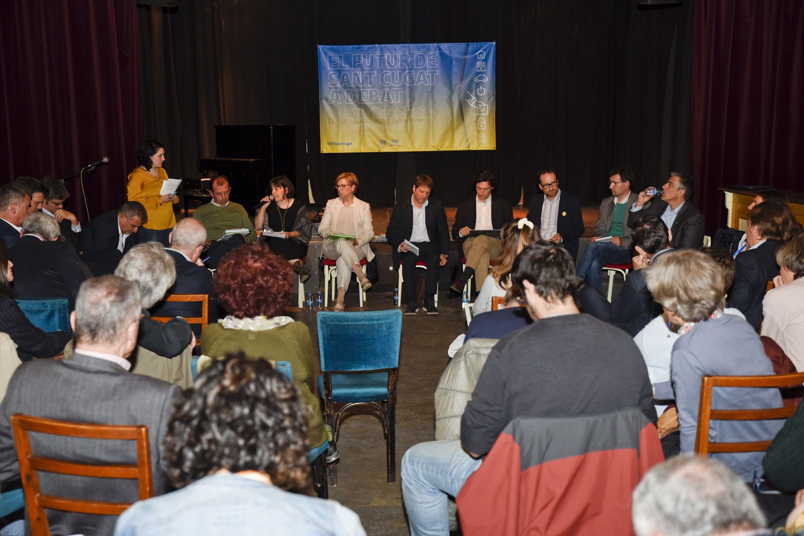 2on Debat Electoral: Empresa i Comerç. Foto: Bernat Millet.