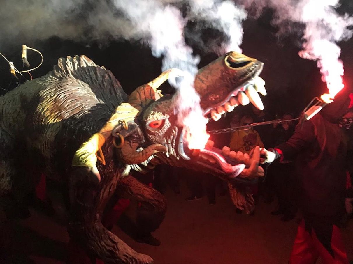 El boc és el protagonista de la festa. FOTO: TOT Sant Cugat