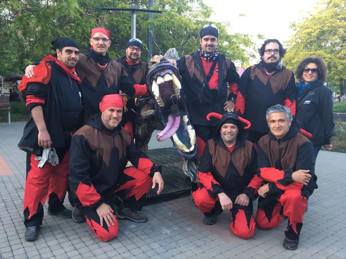 Els portadors del Boc. FOTO: Cinta Caballé