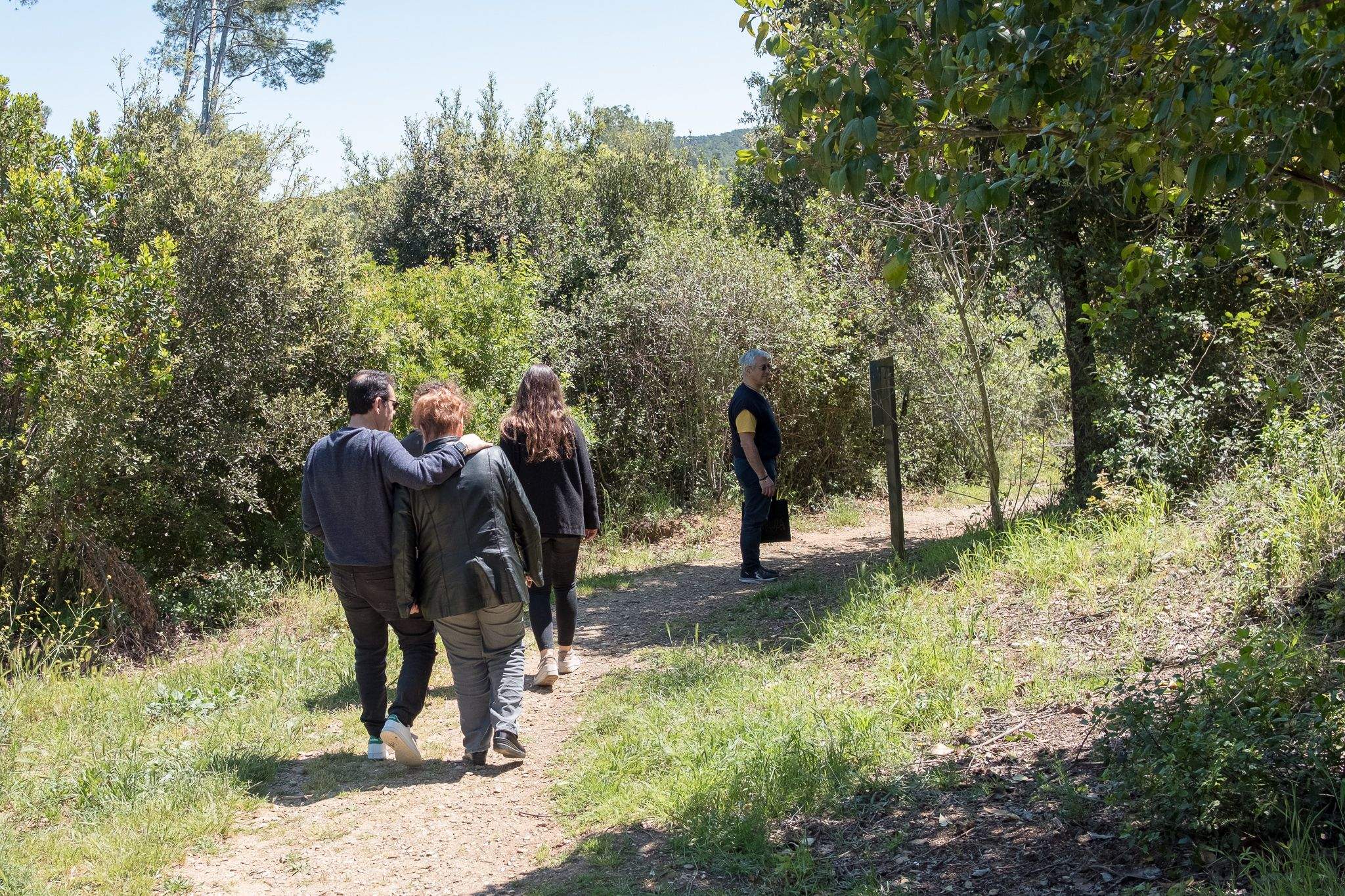 Bosc Literari dedicat al centenari de la Floresta. FOTO: Ale Gómez