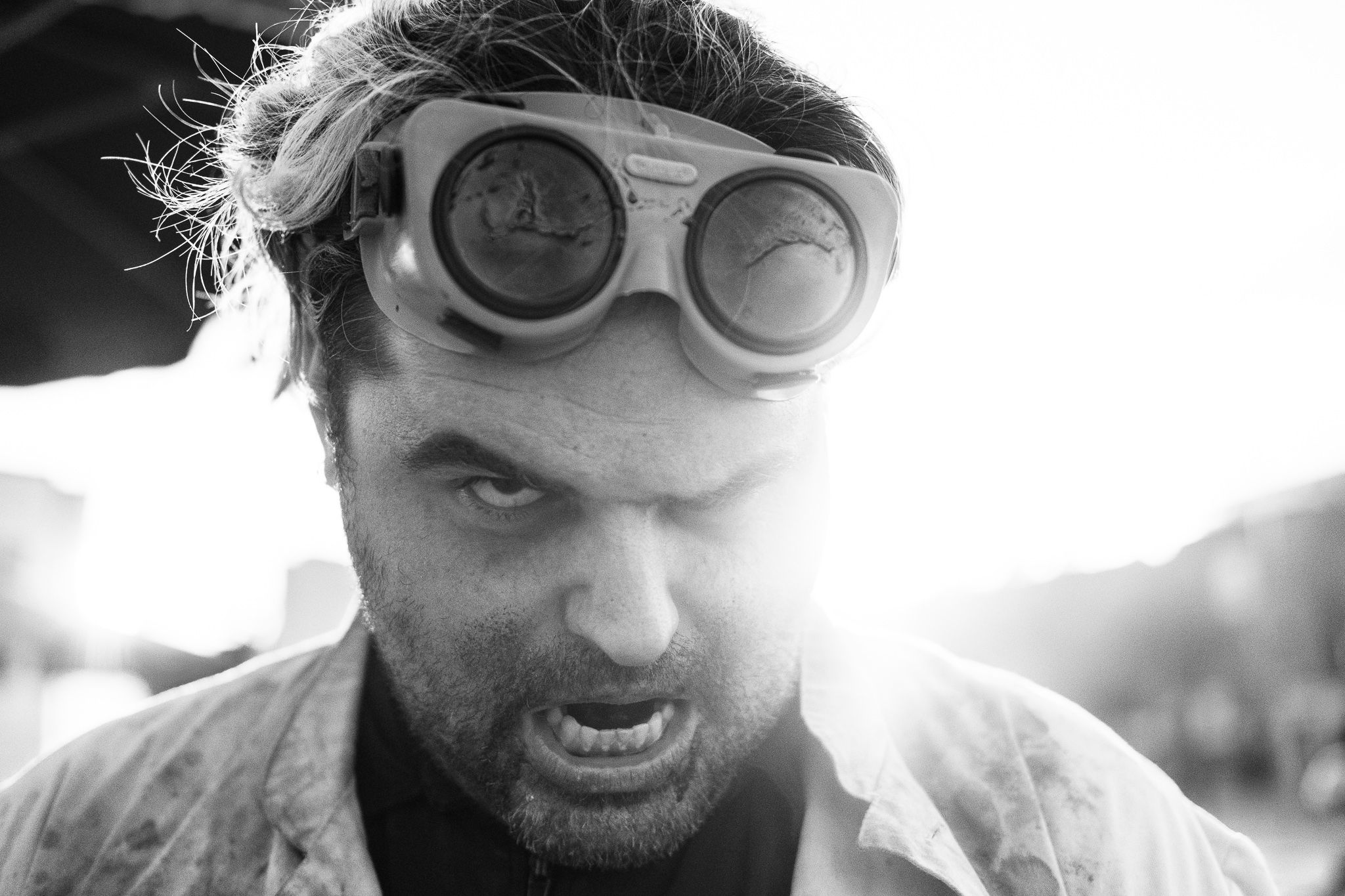 Maquillatge Zombi als cinemes (Sant Cugat Fantàstic). FOTO: Ale Gómez