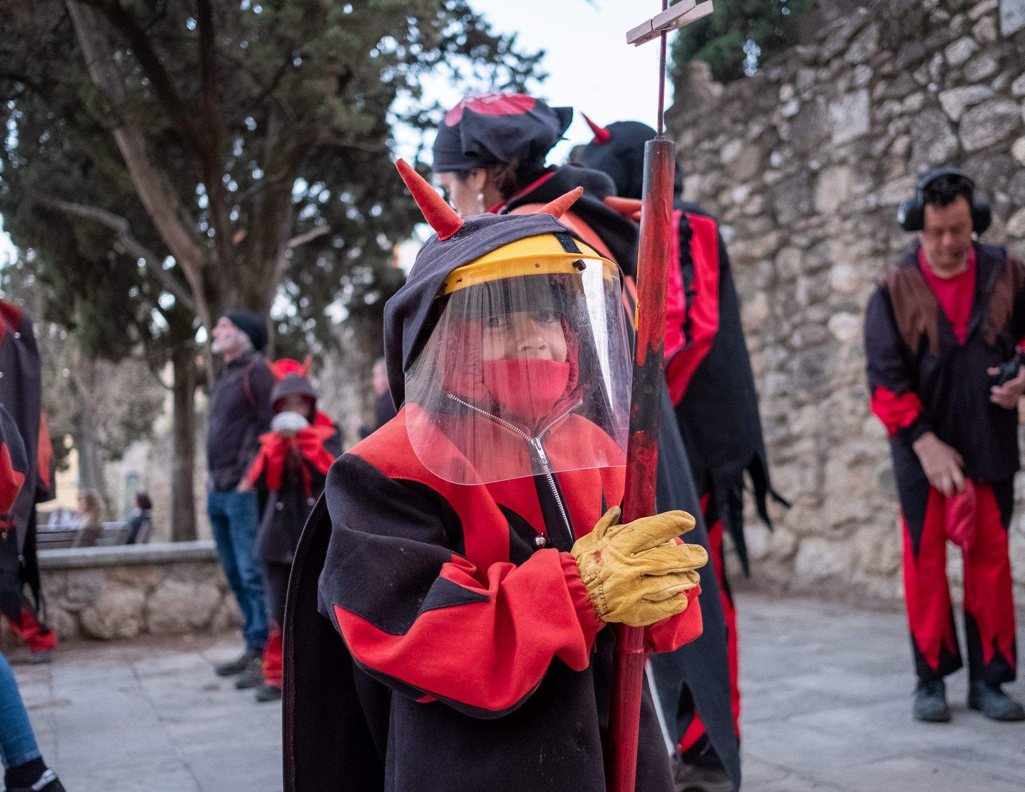 Comença el correfoc. FOTO: Ale Gómez