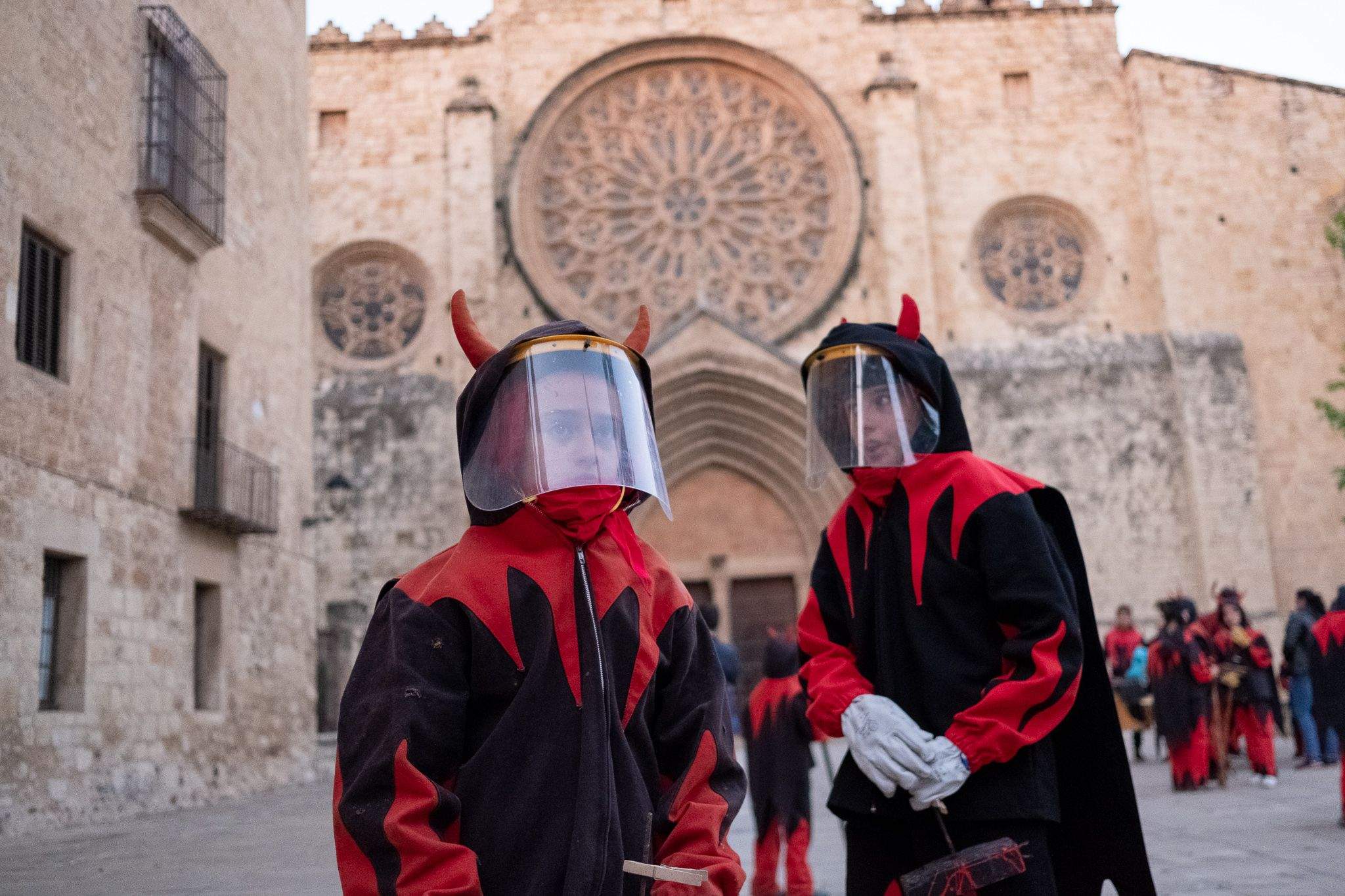 Comença el correfoc. FOTO: Ale Gómez