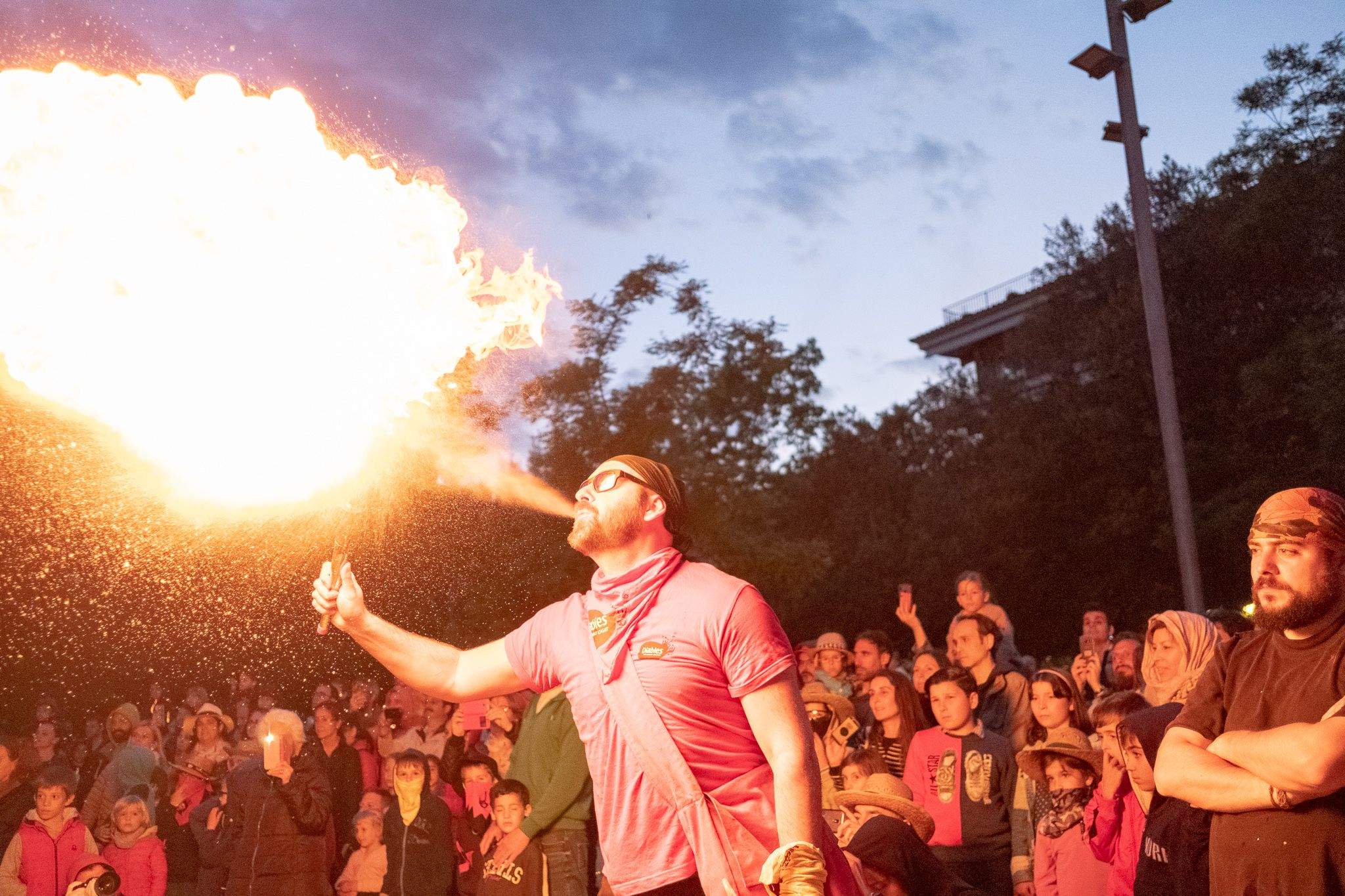 Comença el correfoc. FOTO: Ale Gómez
