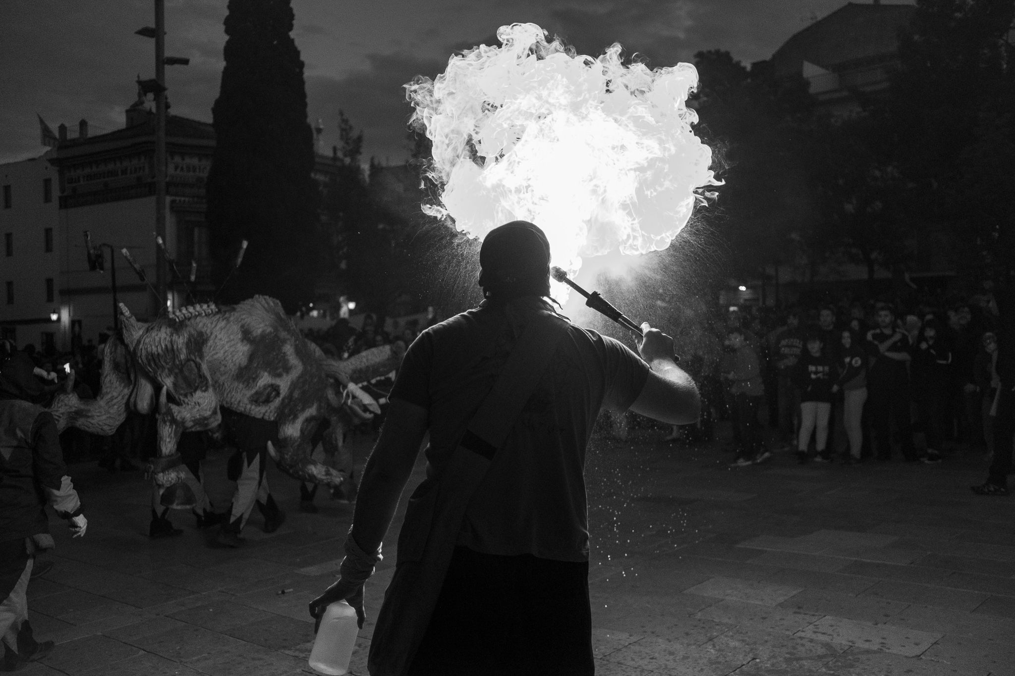 Comença el correfoc. FOTO: Ale Gómez