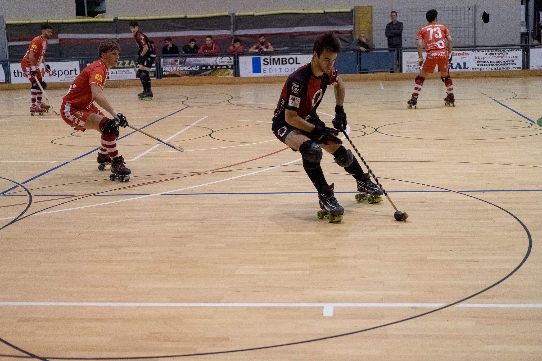 El PHC Sant Cugat cau 3 a 1 contra el PAS Alcoy. FOTO: Ale Gómez.
