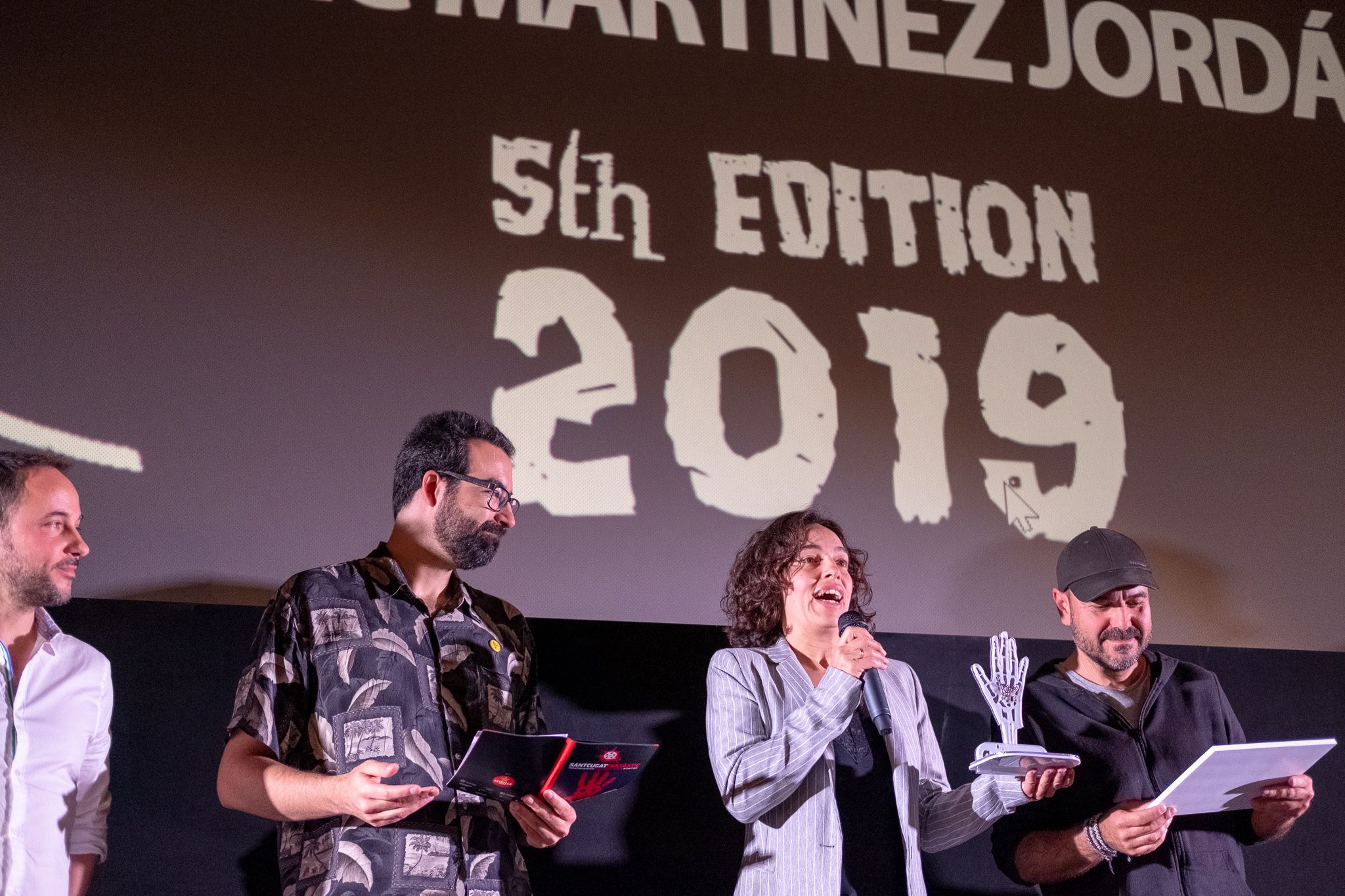 Anunciament dels premiats de edició 5 del festival Fantàstic. FOTO: Ale Gómez