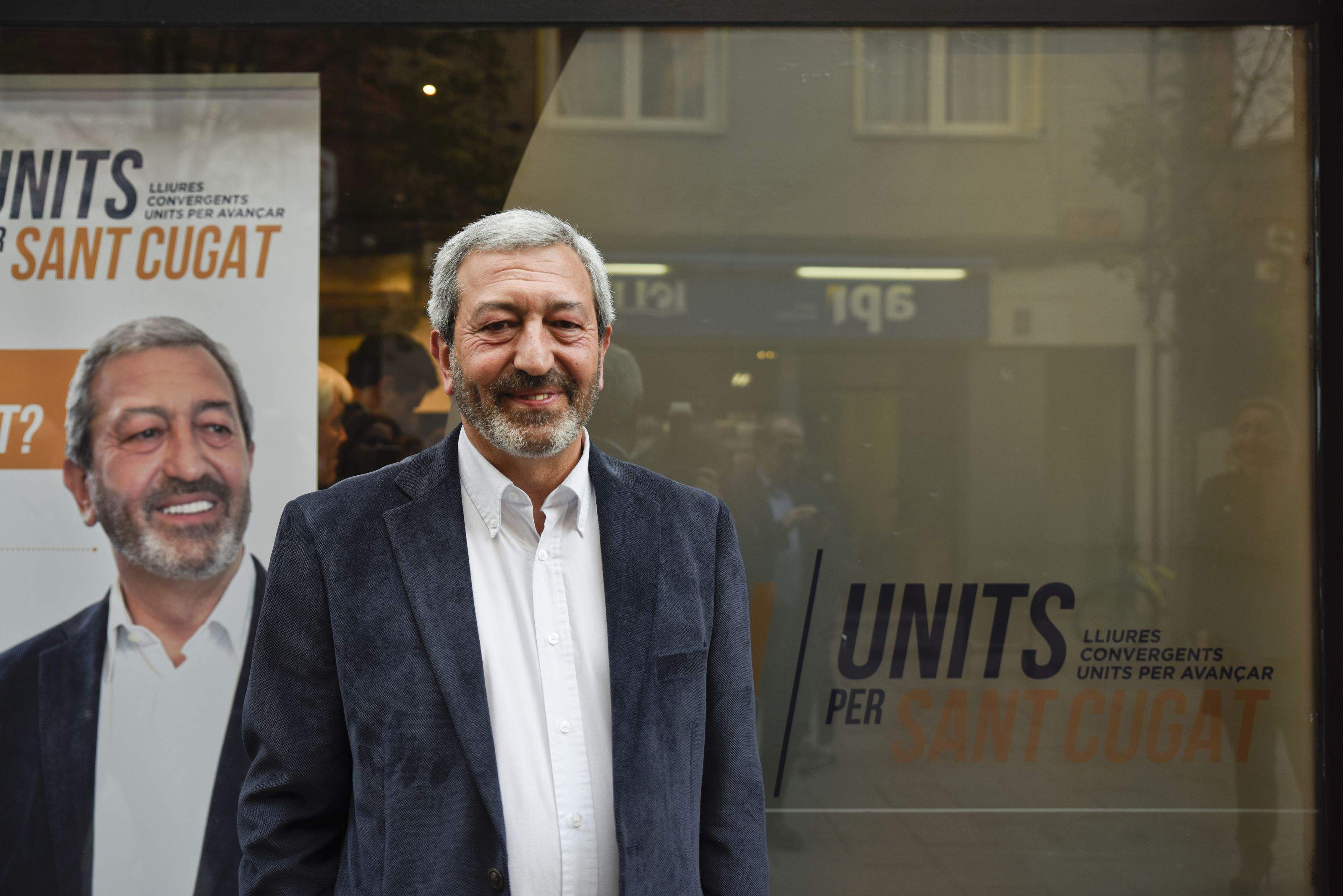 Carles Toda és l'alcaldable d'Units per Sant Cugat. FOTO: Bernat Millet