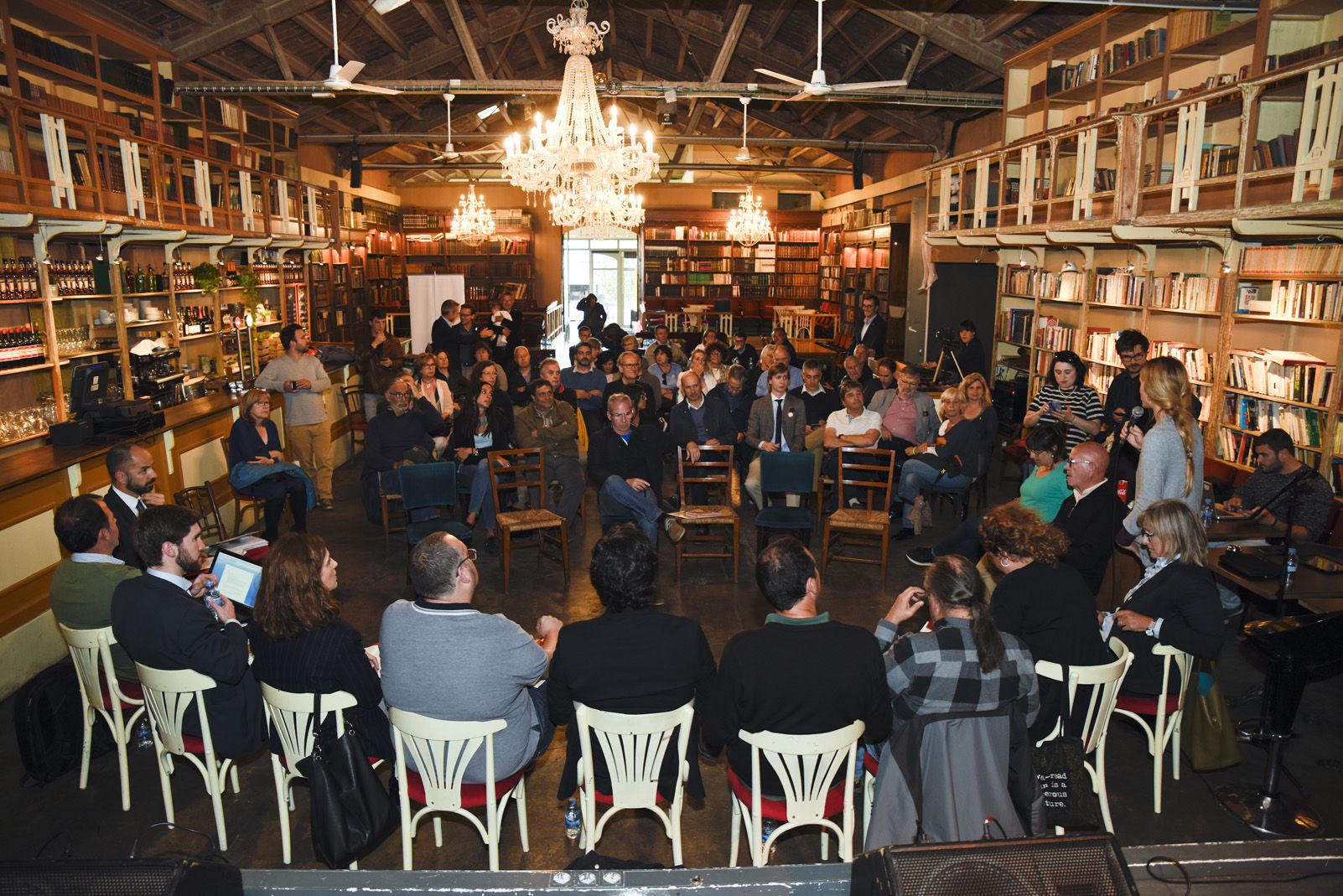 3er Debat Electoral: Habitatge. Foto: Bernat Millet.