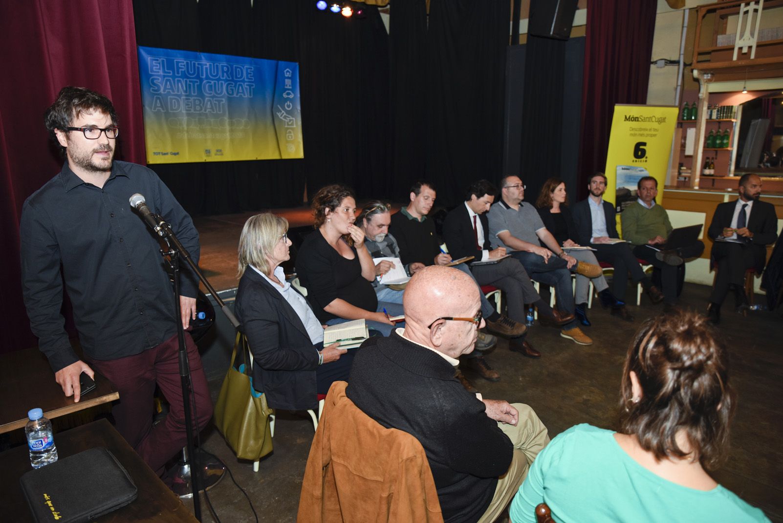 3er Debat Electoral: Habitatge. Foto: Bernat Millet.