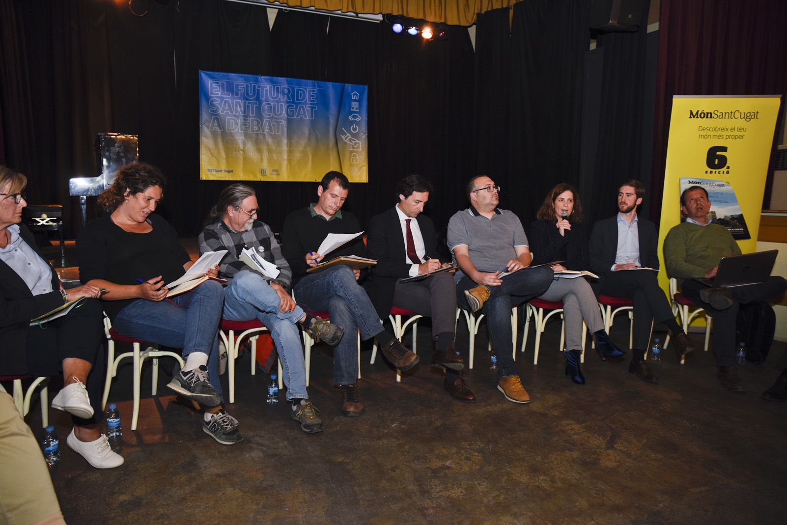 3er Debat Electoral: Habitatge. Foto: Bernat Millet.