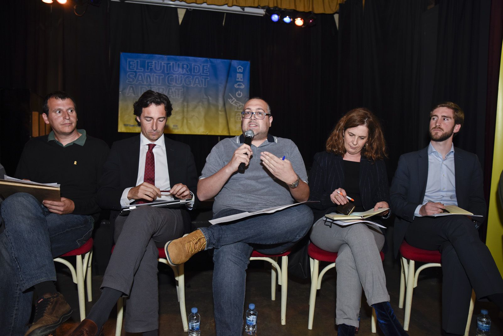 3er Debat Electoral: Habitatge. Foto: Bernat Millet.