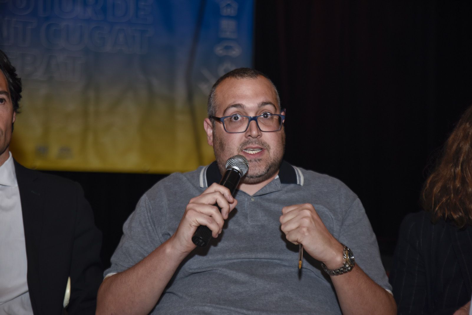 3er Debat Electoral: Habitatge. Foto: Bernat Millet.