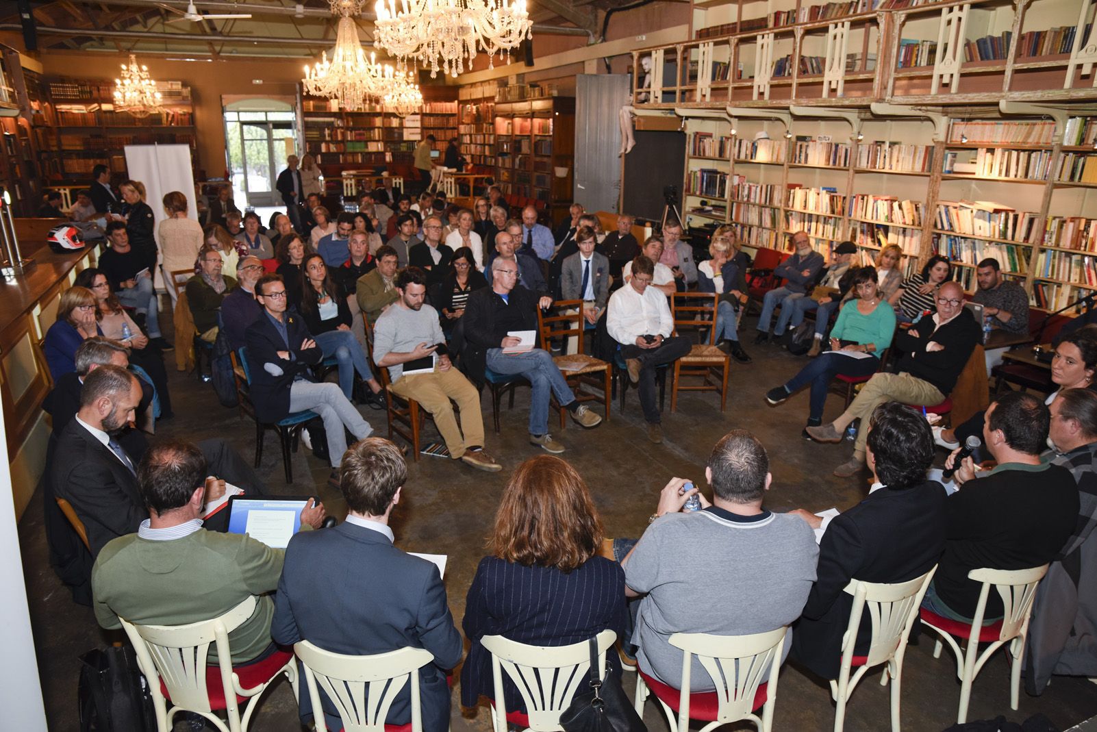 3er Debat Electoral: Habitatge. Foto: Bernat Millet.