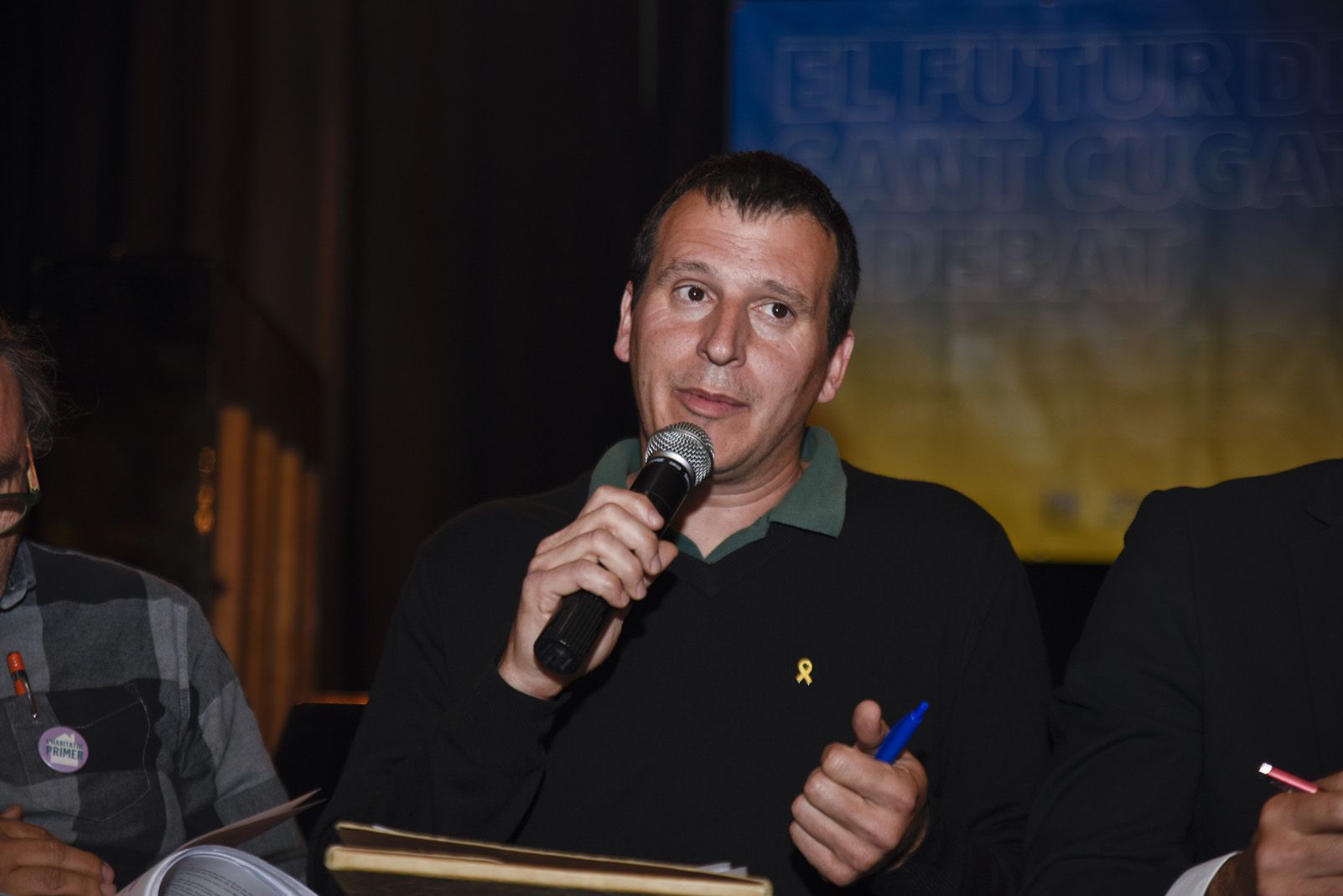 3er Debat Electoral: Habitatge. Foto: Bernat Millet.