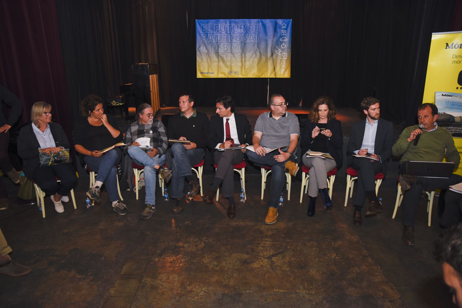 3er Debat Electoral: Habitatge. Foto: Bernat Millet.