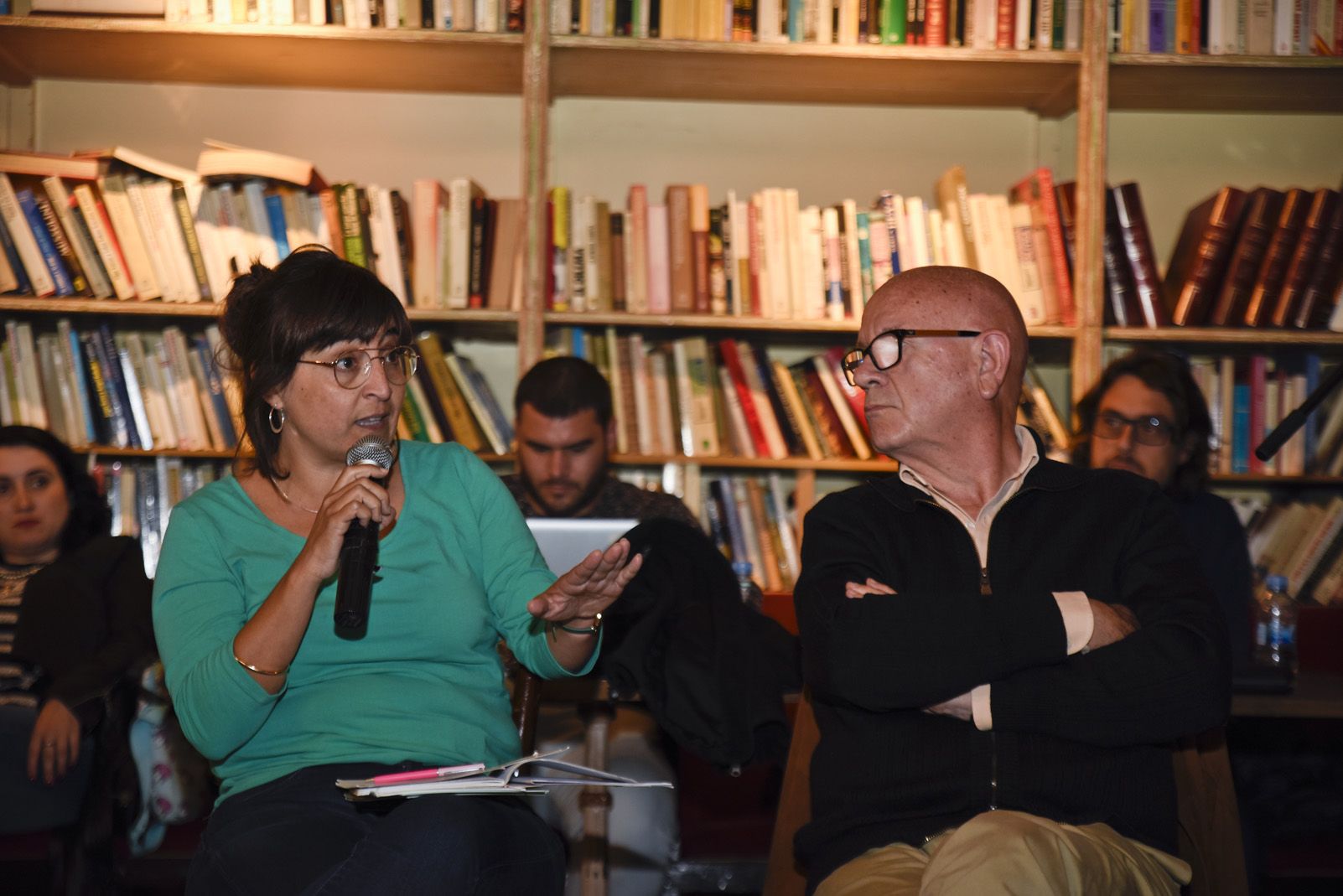 3er Debat Electoral: Habitatge. Foto: Bernat Millet.