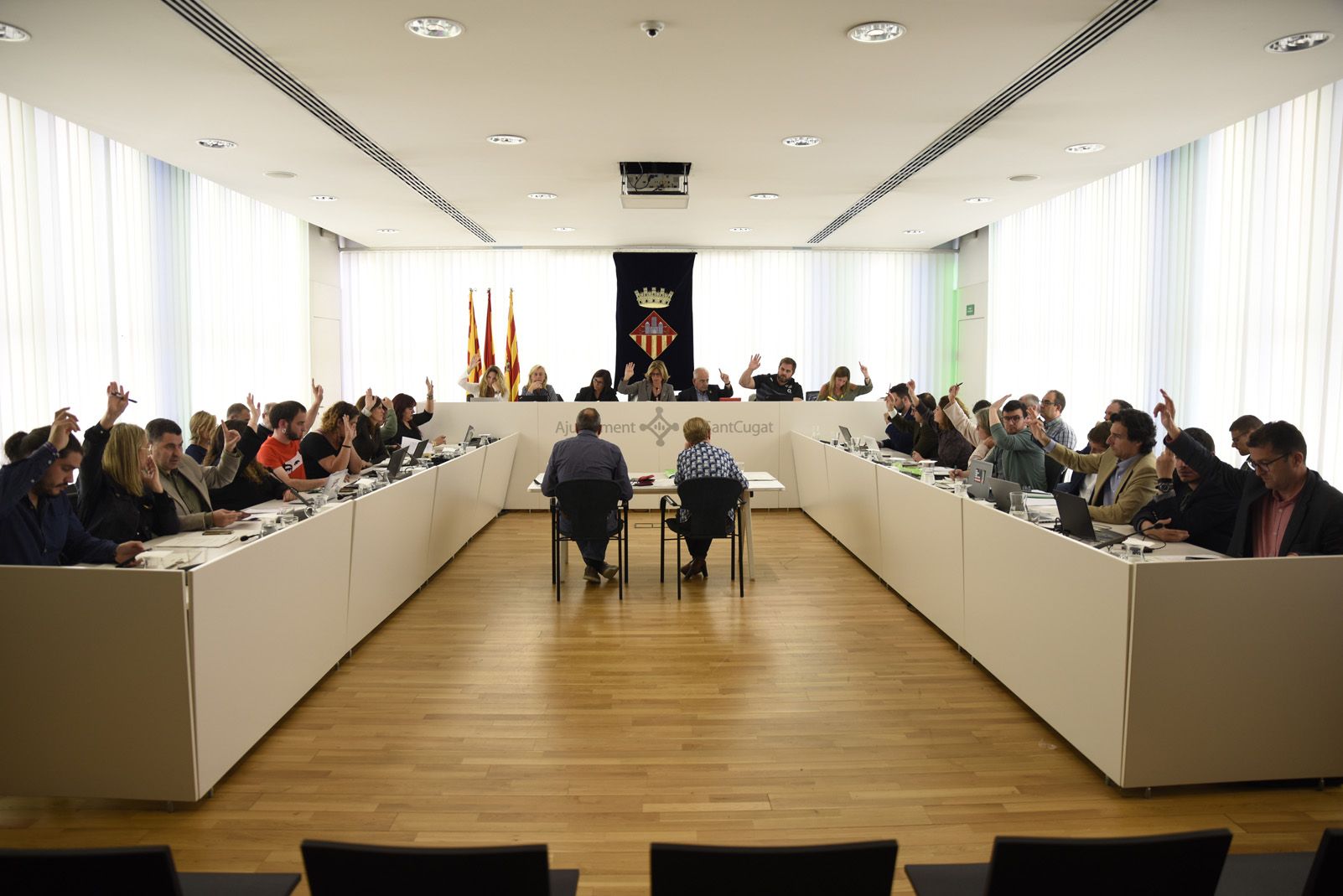  El Ple Municipal ha alertat sobre l'impacte econòmic que podria suposar no arribar a un acord FOTO: Bernat Millet