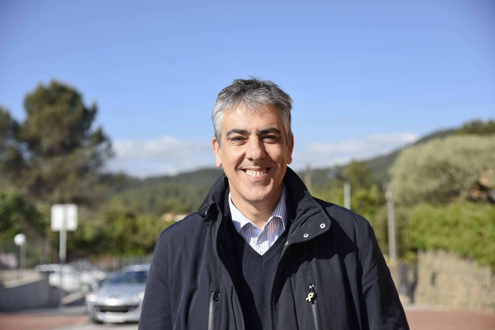 David Sempere és el presidenciable de Primàries a l'EMD de Valldoreix FOTO: Bernat Millet