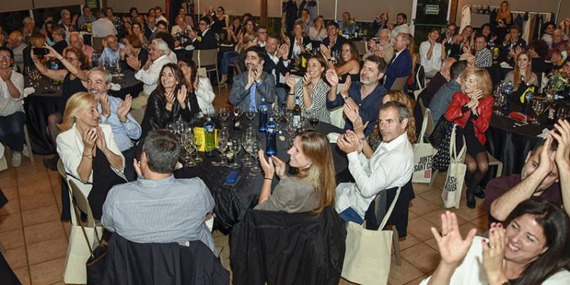 El sopar ha aplegat unes 200 persones. FOTO: Bernat Millet