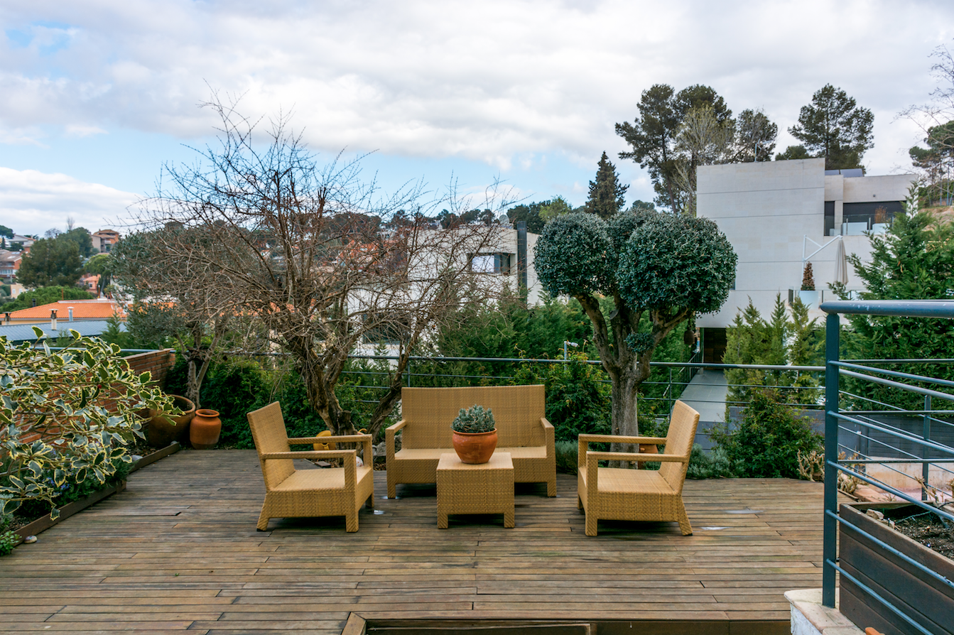 La terrassa compta amb unes vistes increïbles FOTO: Cedida