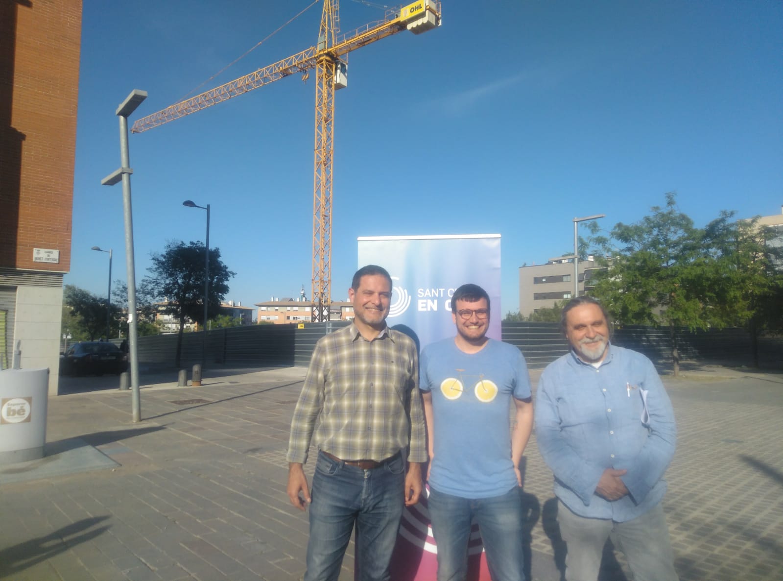 Acte de presentació de les propostes d'habitatge de Sant Cugat en Comú. FOTO: Ferran Mitjà