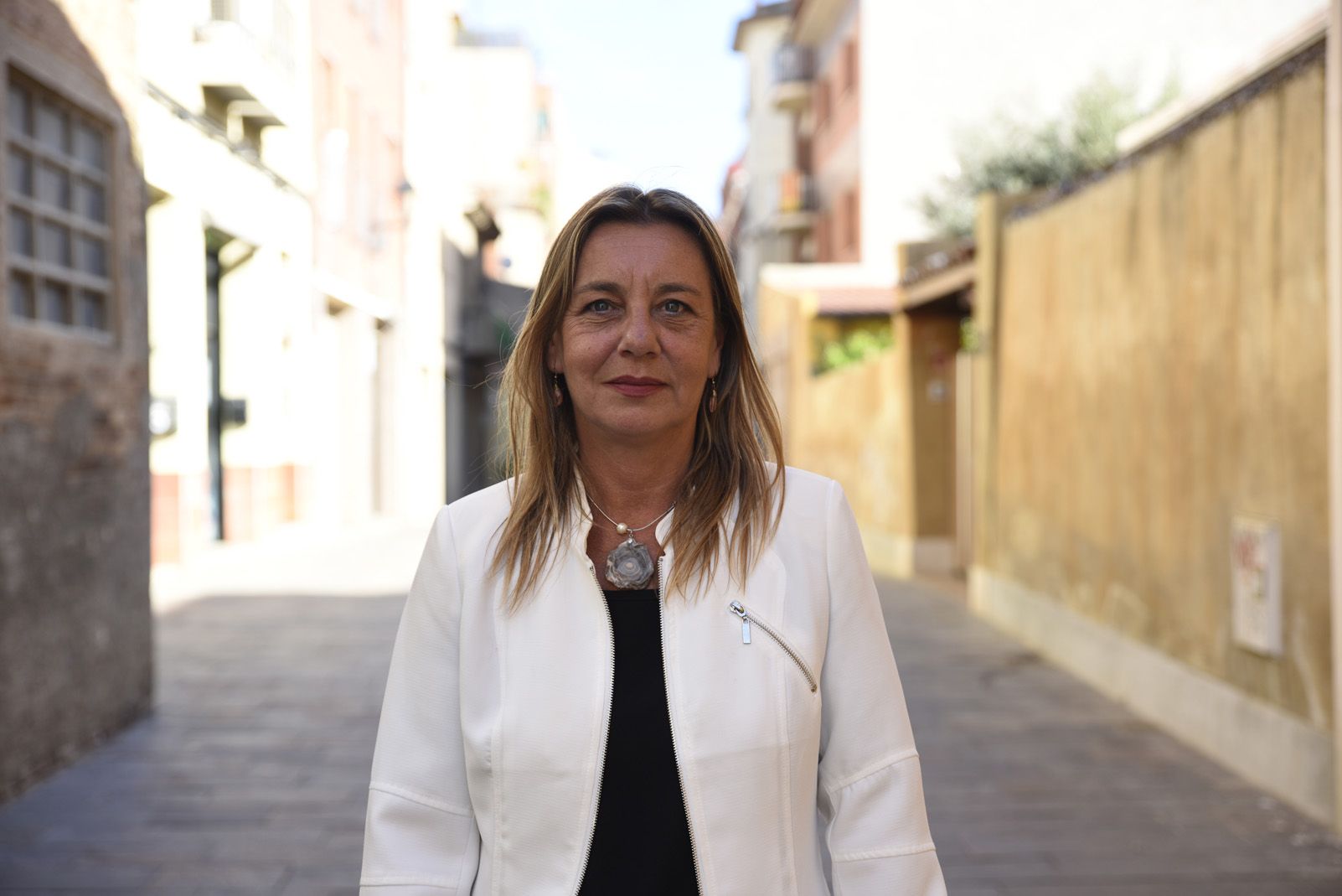 Marta Salvador és la presidenciable del PP a Valldoreix. FOTO: Bernat Millet