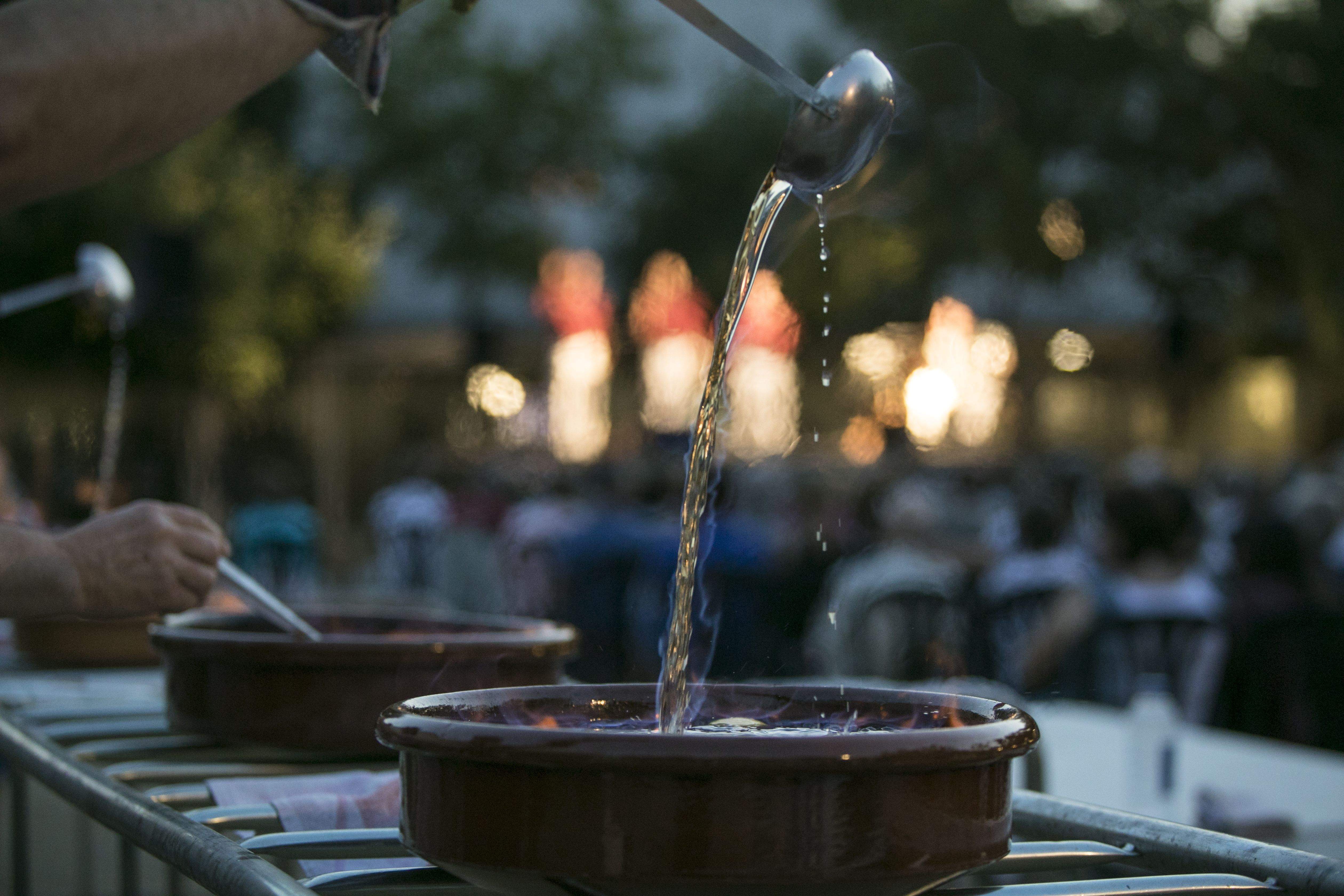 Es podrà tastar rom cremat a la plaça de Barcelona FOTO: Lali Puig