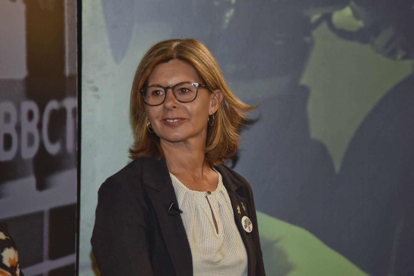 Debat electoral dels candidats a l'alcaldia. Foto: Bernat Millet.