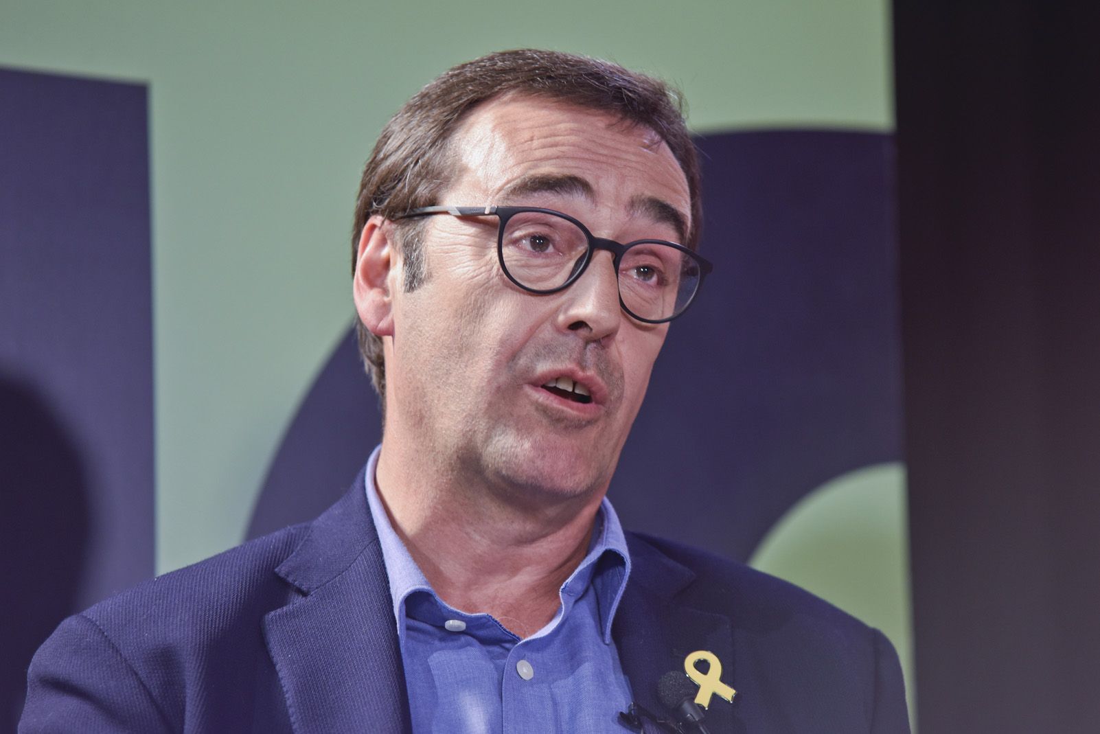 Debat electoral dels candidats a l'alcaldia. Foto: Bernat Millet.