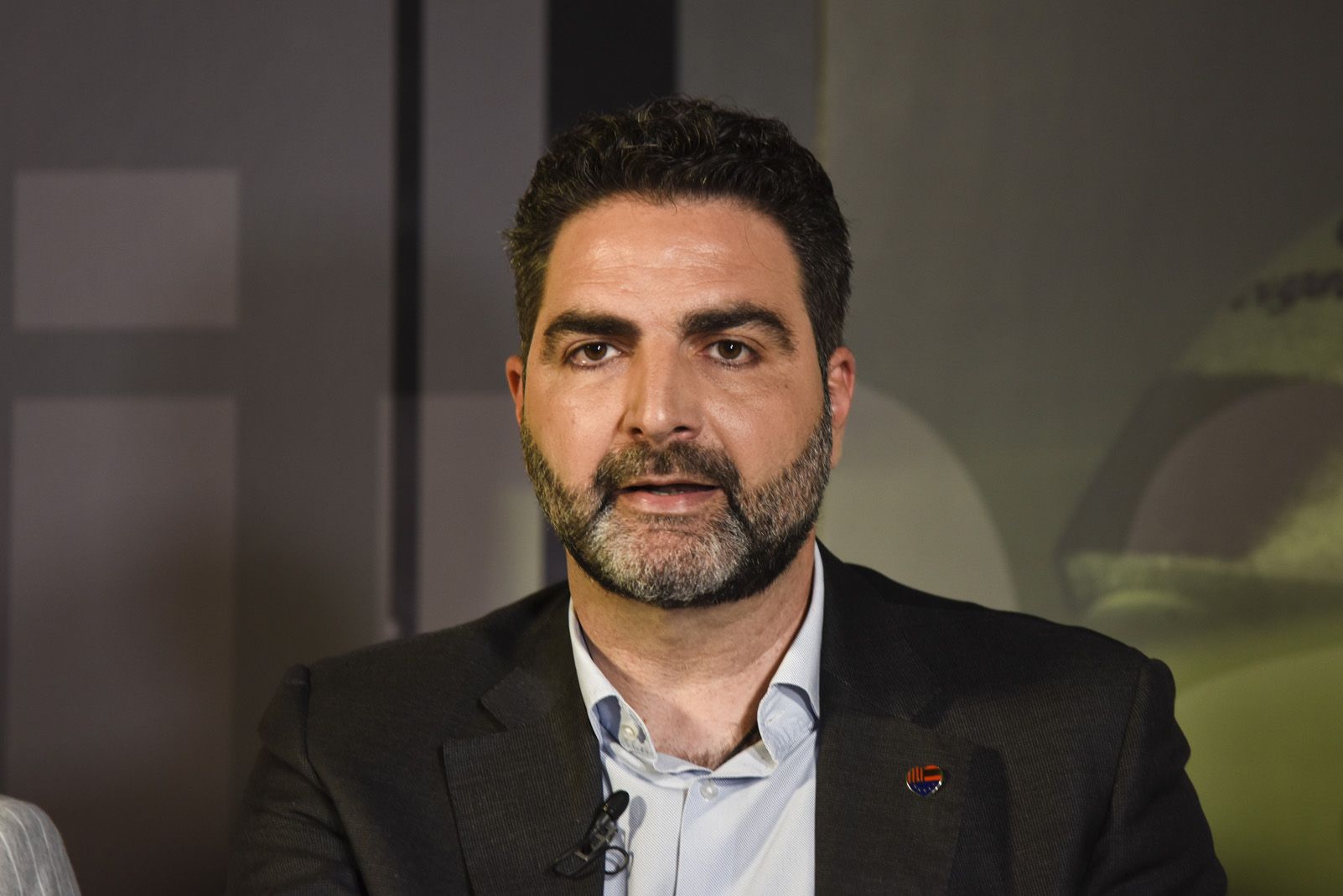 Debat electoral dels candidats a l'alcaldia. Foto: Bernat Millet.