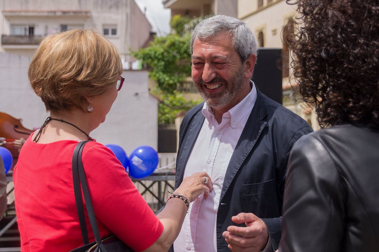 Acte central de la campanya d'Units per Sant Cugat. FOTO: Paula Galván