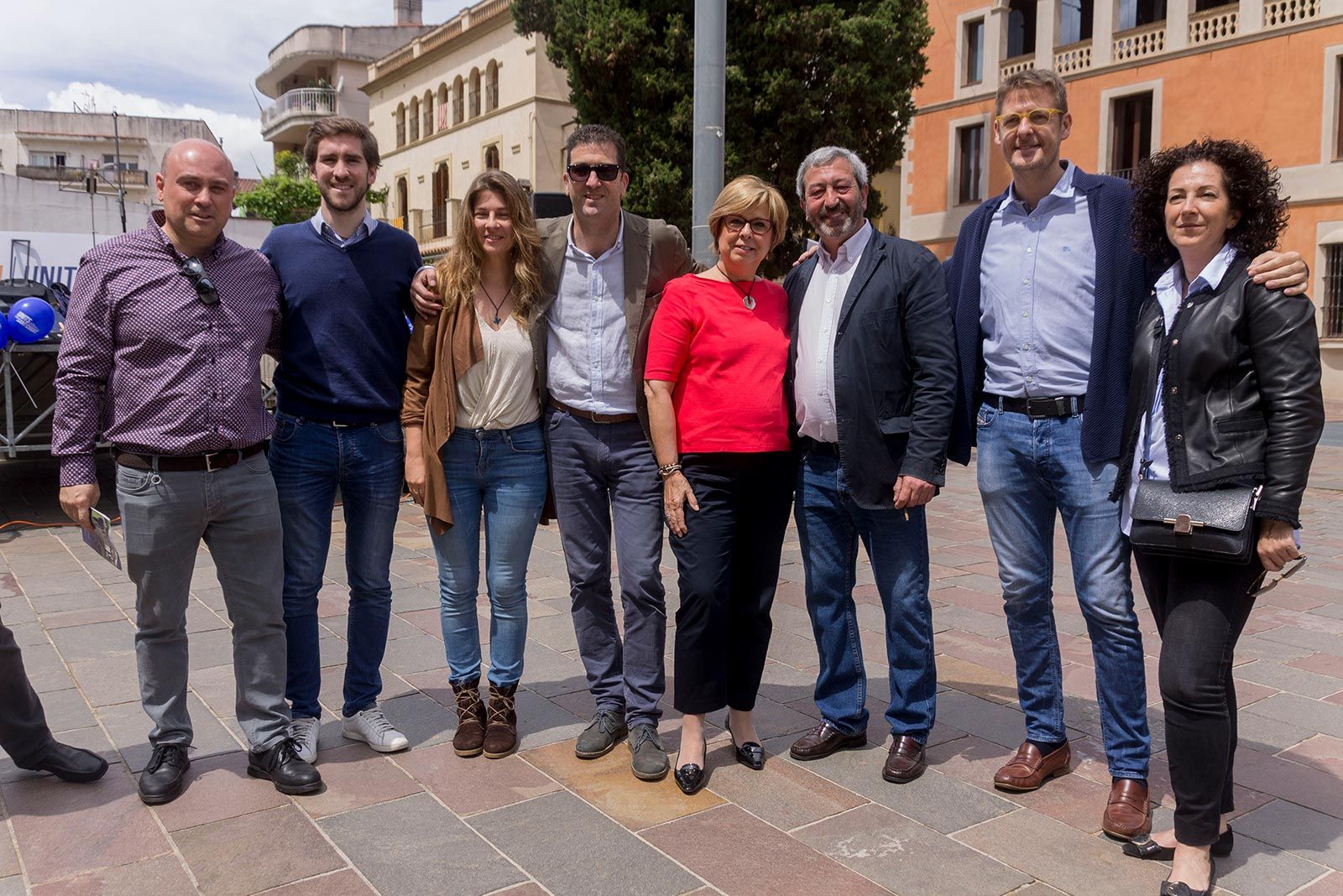 Acte central de la campanya d'Units per Sant Cugat. FOTO: Paula Galván