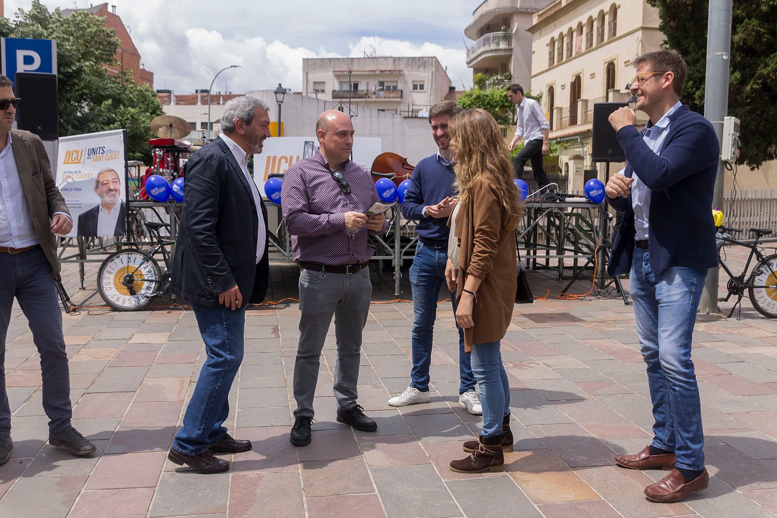 Acte central de la campanya d'Units per Sant Cugat. FOTO: Paula Galván