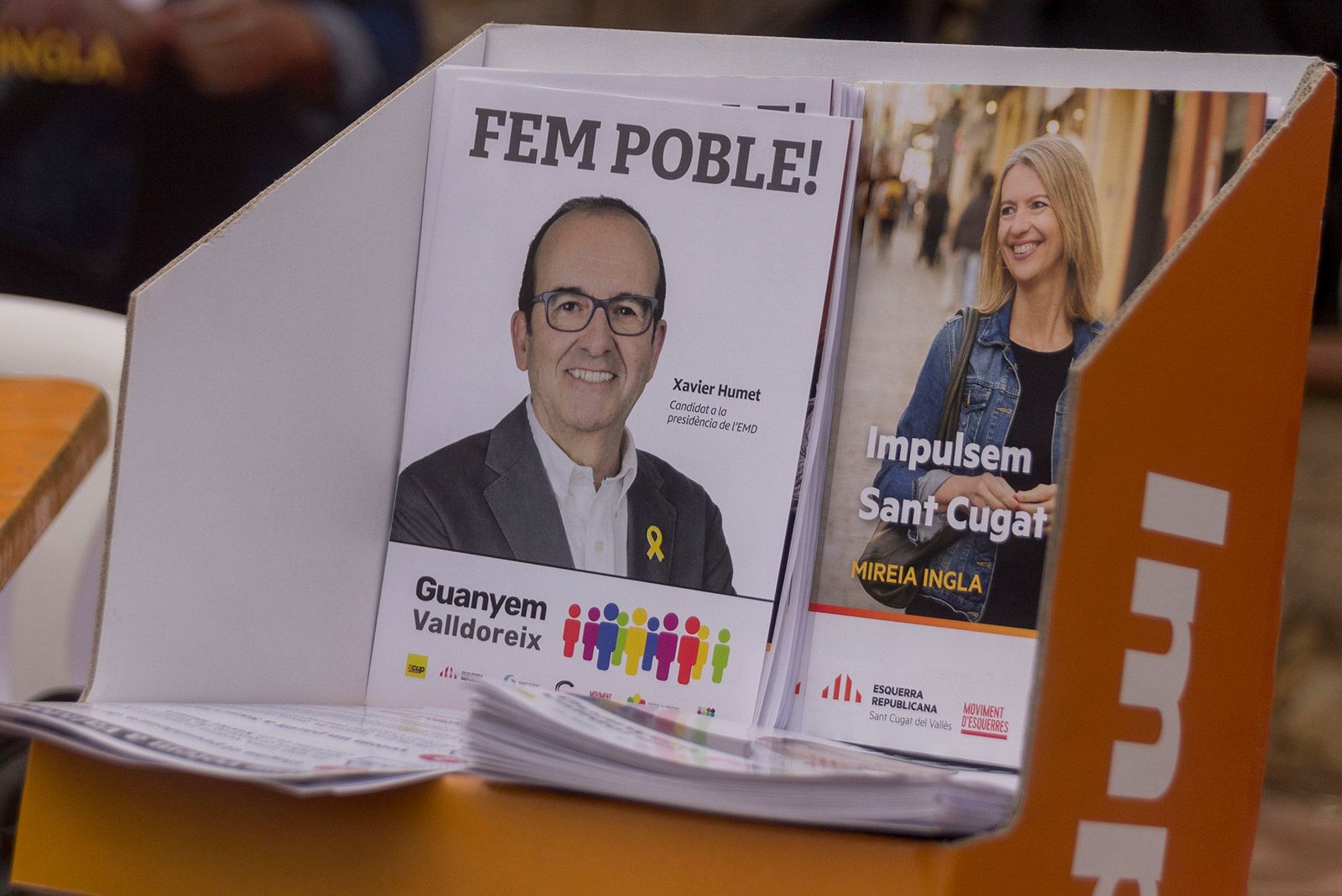 Acte de Guanyem Valldoreix. FOTO: Paula Galván