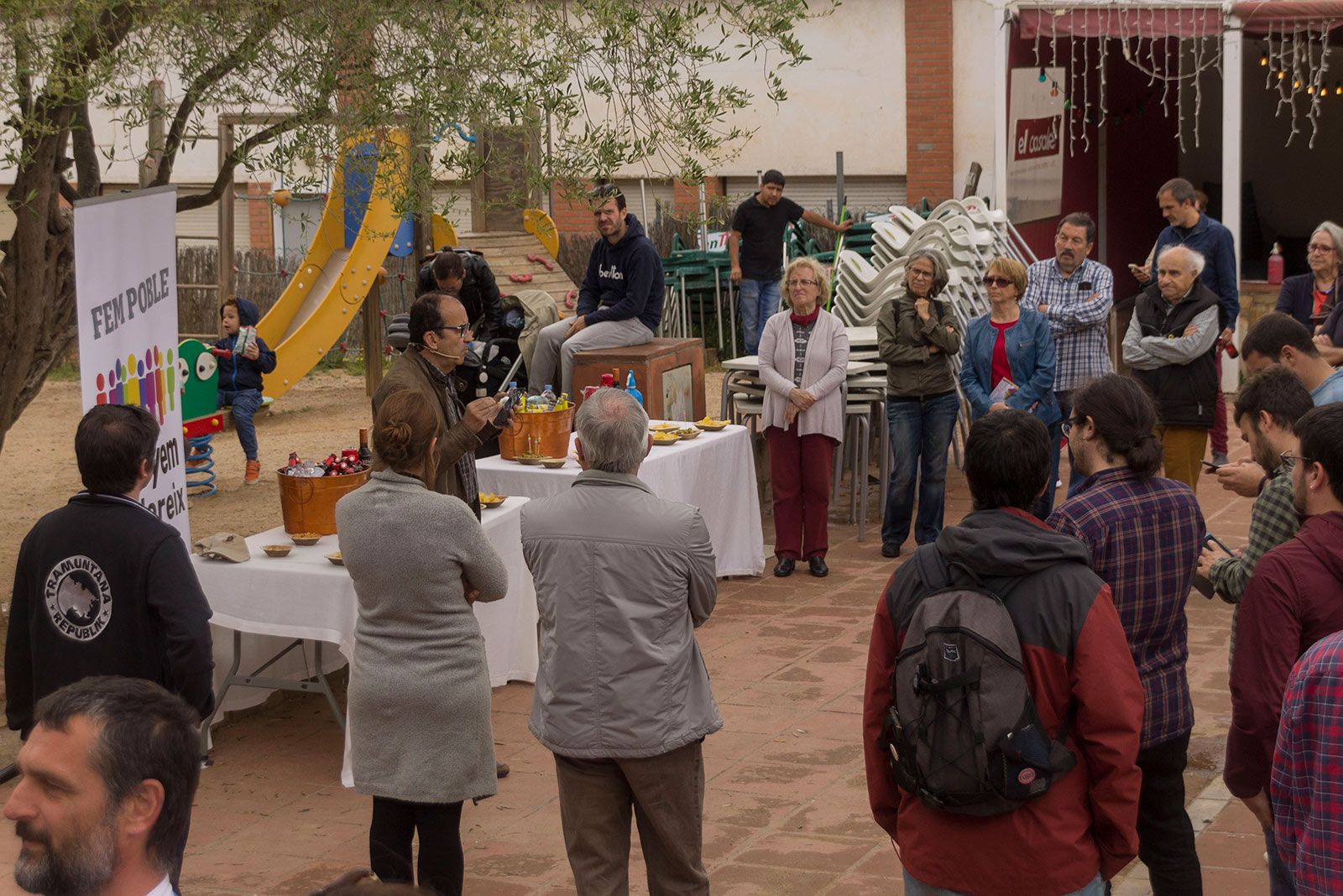 Acte de Guanyem Valldoreix. FOTO: Paula Galván