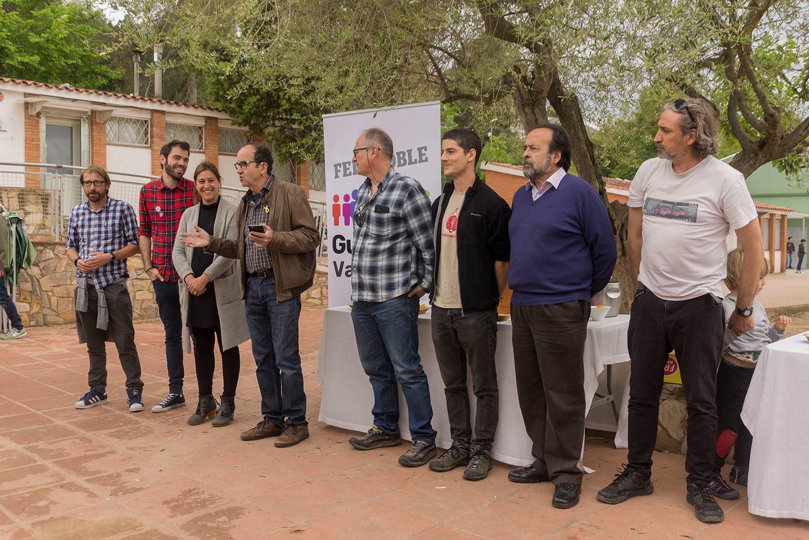 Acte de Guanyem Valldoreix. FOTO: Paula Galván