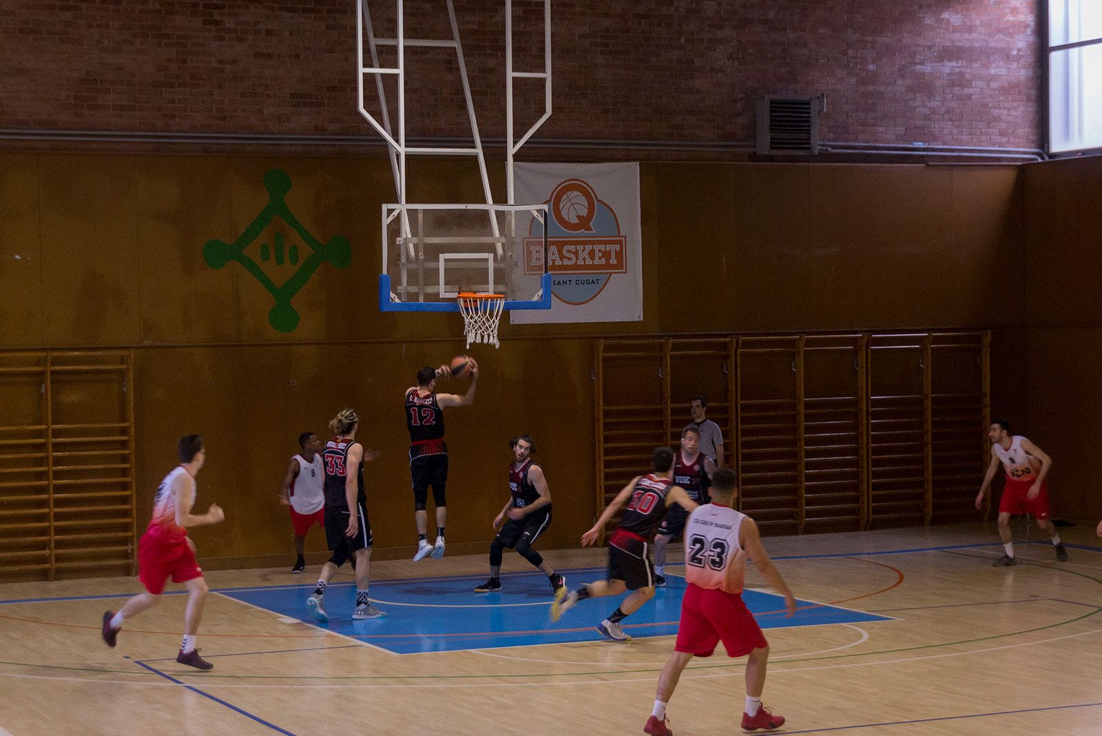 Primer partit de la promoció de permanència a Copa Catalunya. FOTO: Paula Galván