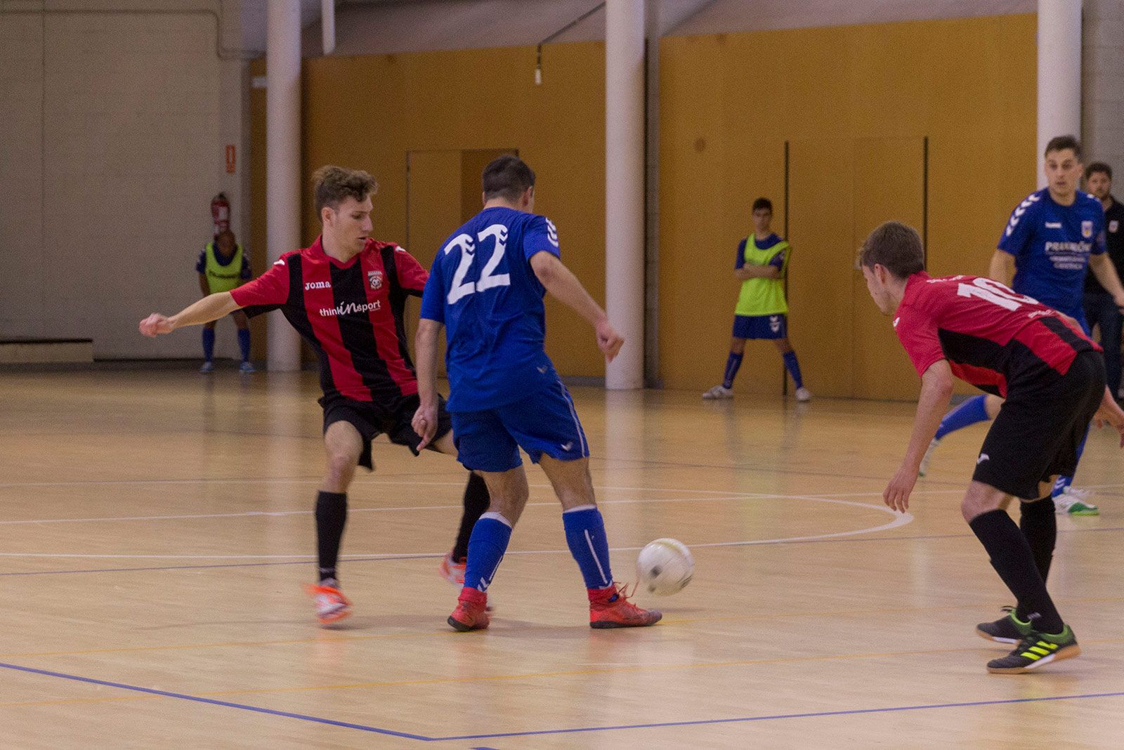 Derbi Olimpyc Floresta FS - FS Sant Cugat. FOTO: Paula Galván