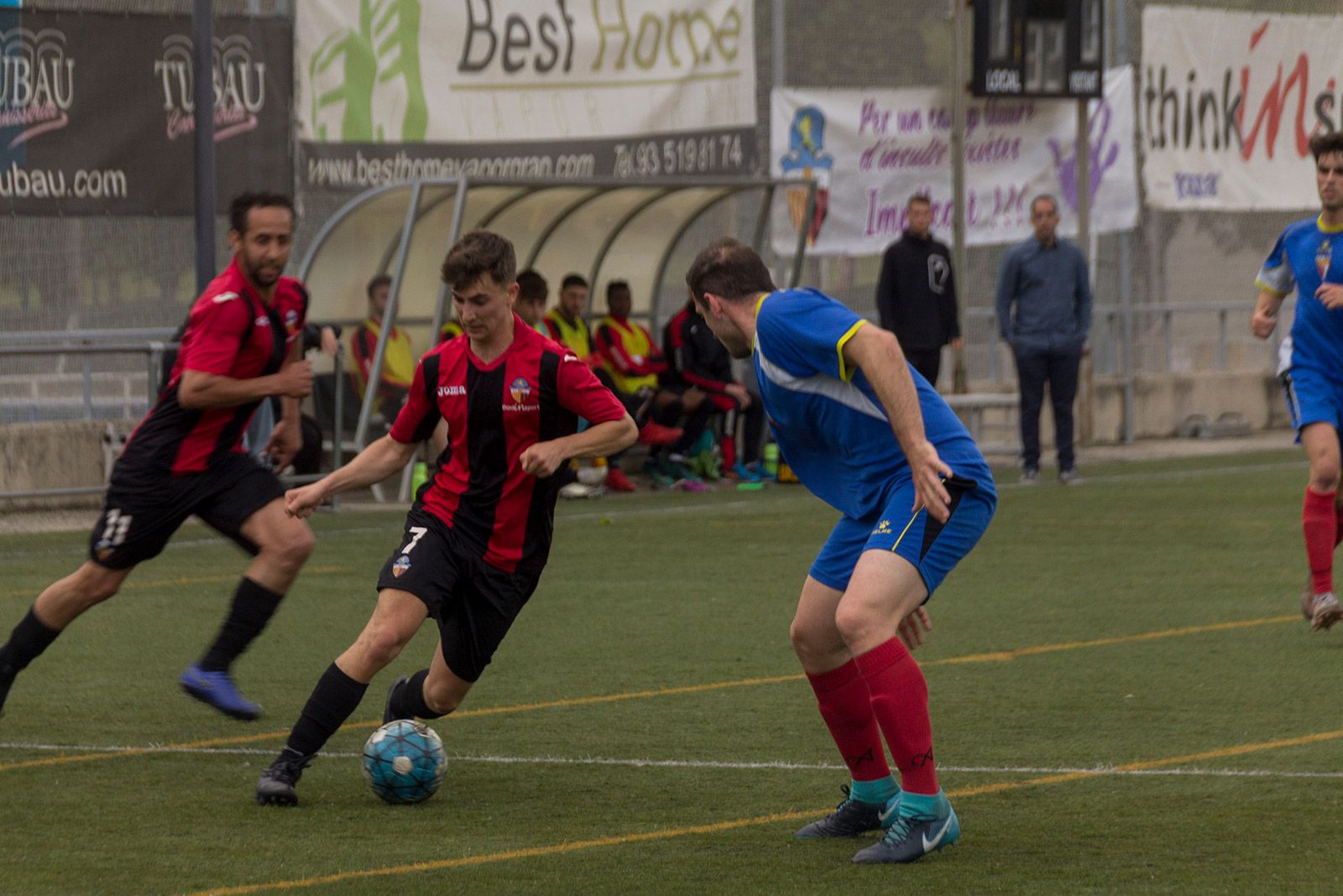 Sant Cugat FC - UE Rubí. FOTO: Paula Galván