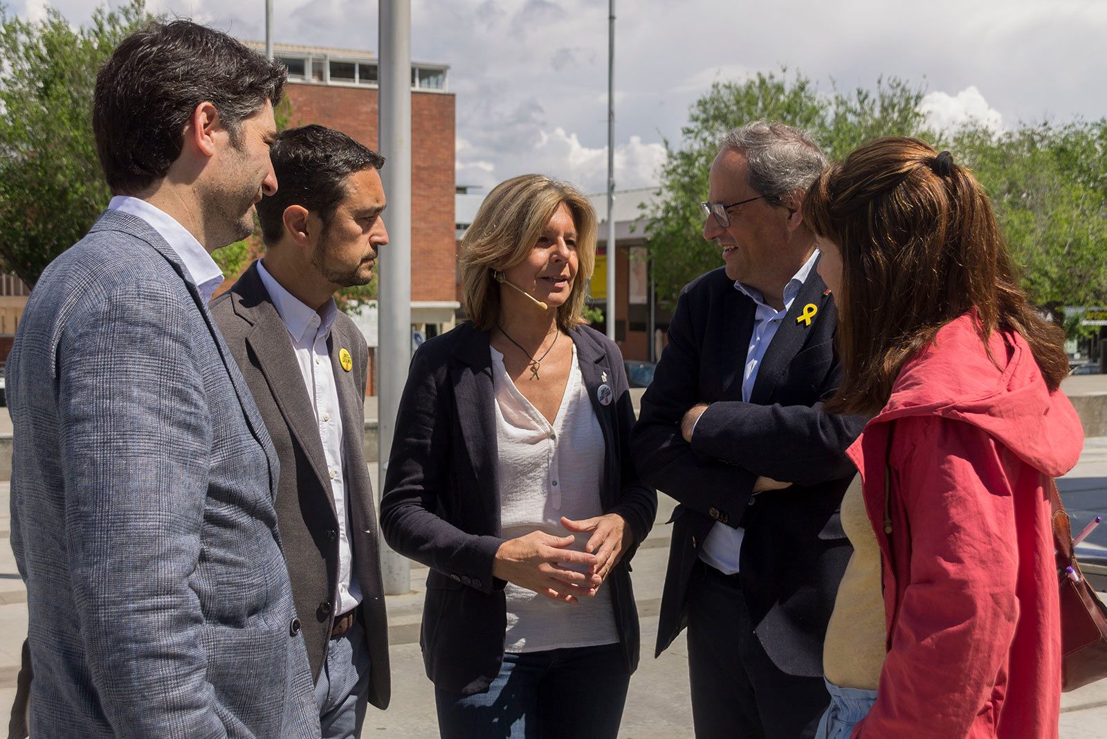 Acte de Junts per Sant Cugat. FOTO: Paula Galván