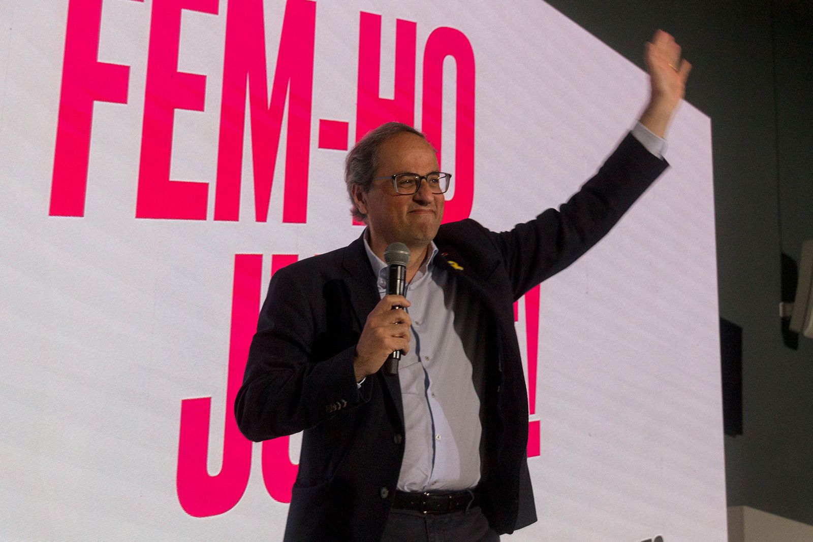 Quim Torra en un acte a Sant Cugat. FOTO: Paula Galván