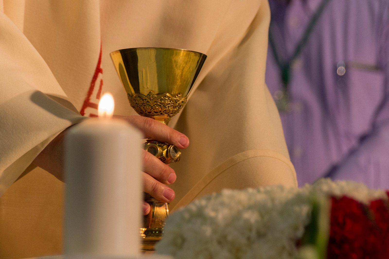 Cruz de Mayo al CPA. FOTO: Paula Galván