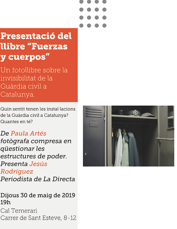 Presentació del fotollibre“Fuerzas y Cuerpos”. FOTO: Cedida 